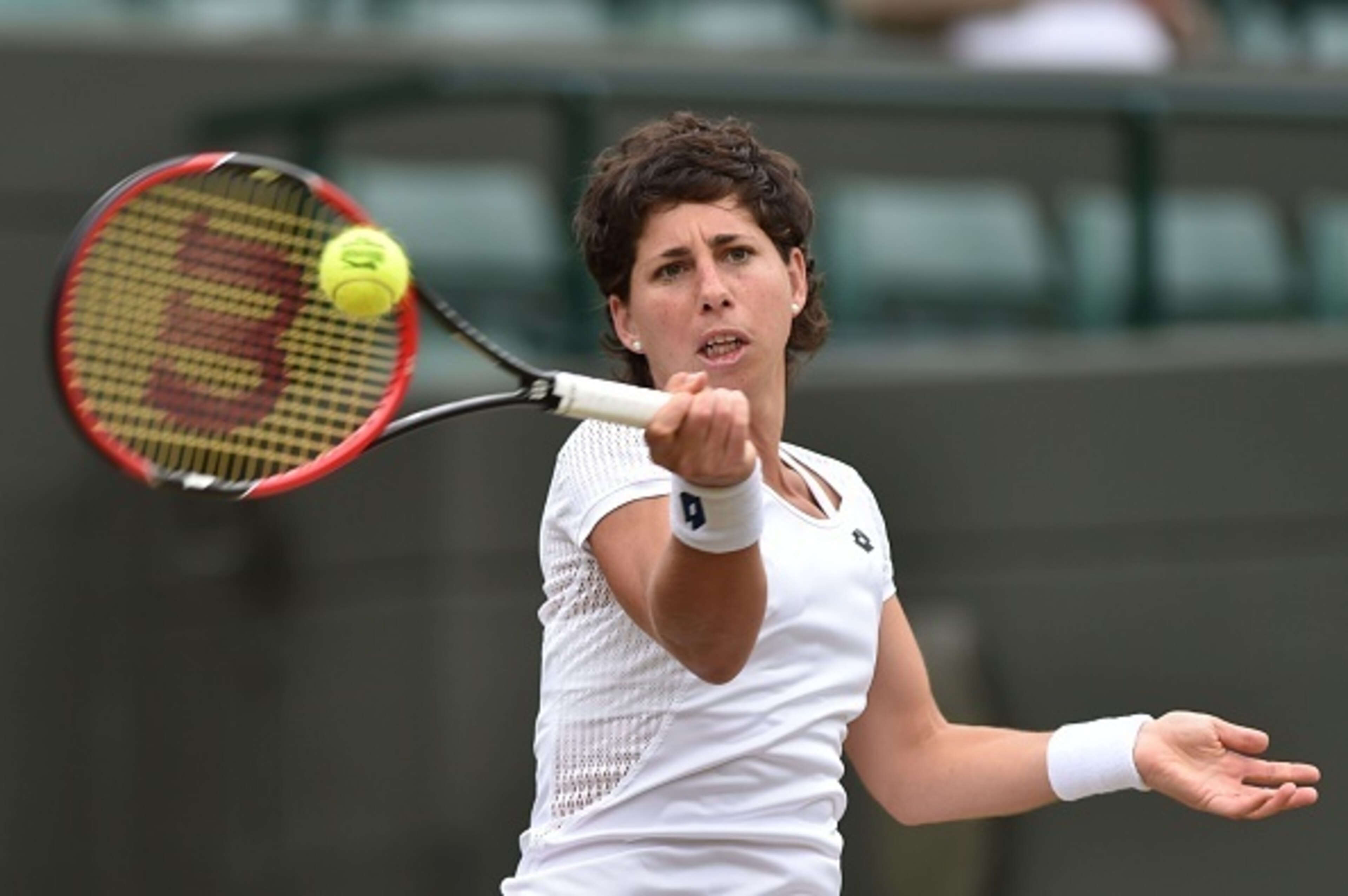 Suarez Navarro is on track to qualify for Singapore thanks to a solid record in 2016.