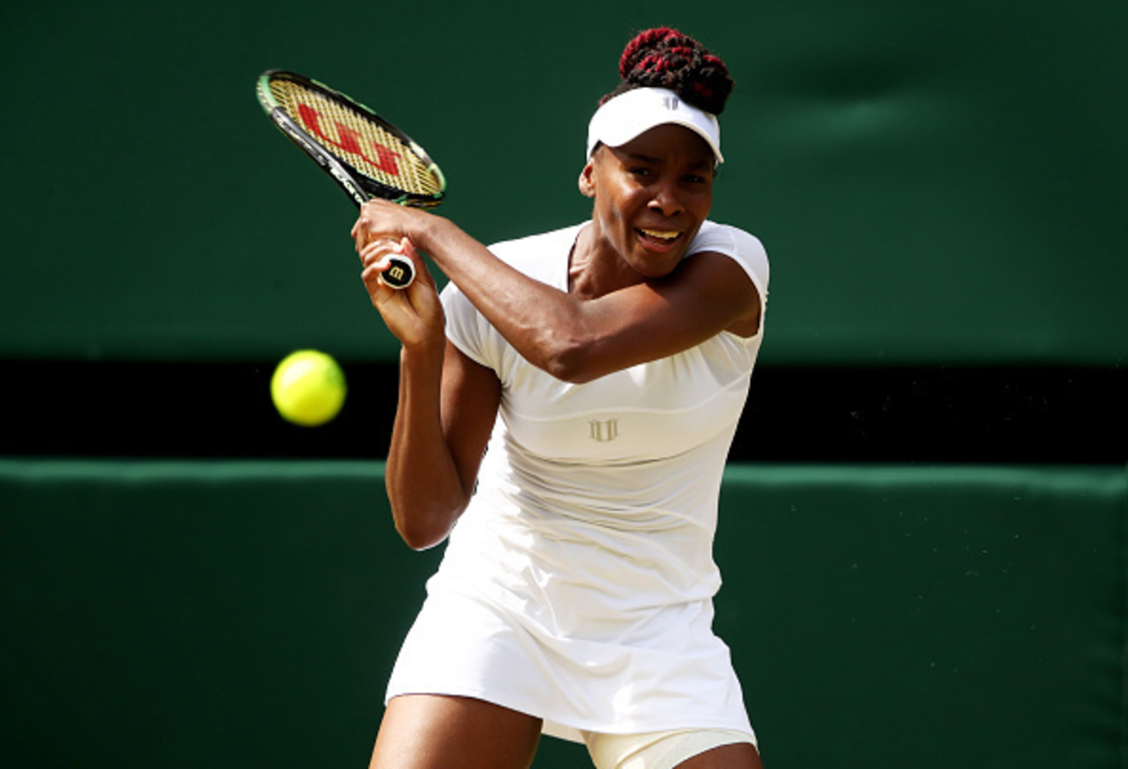 The age-defying Williams at Wimbledon 2016.