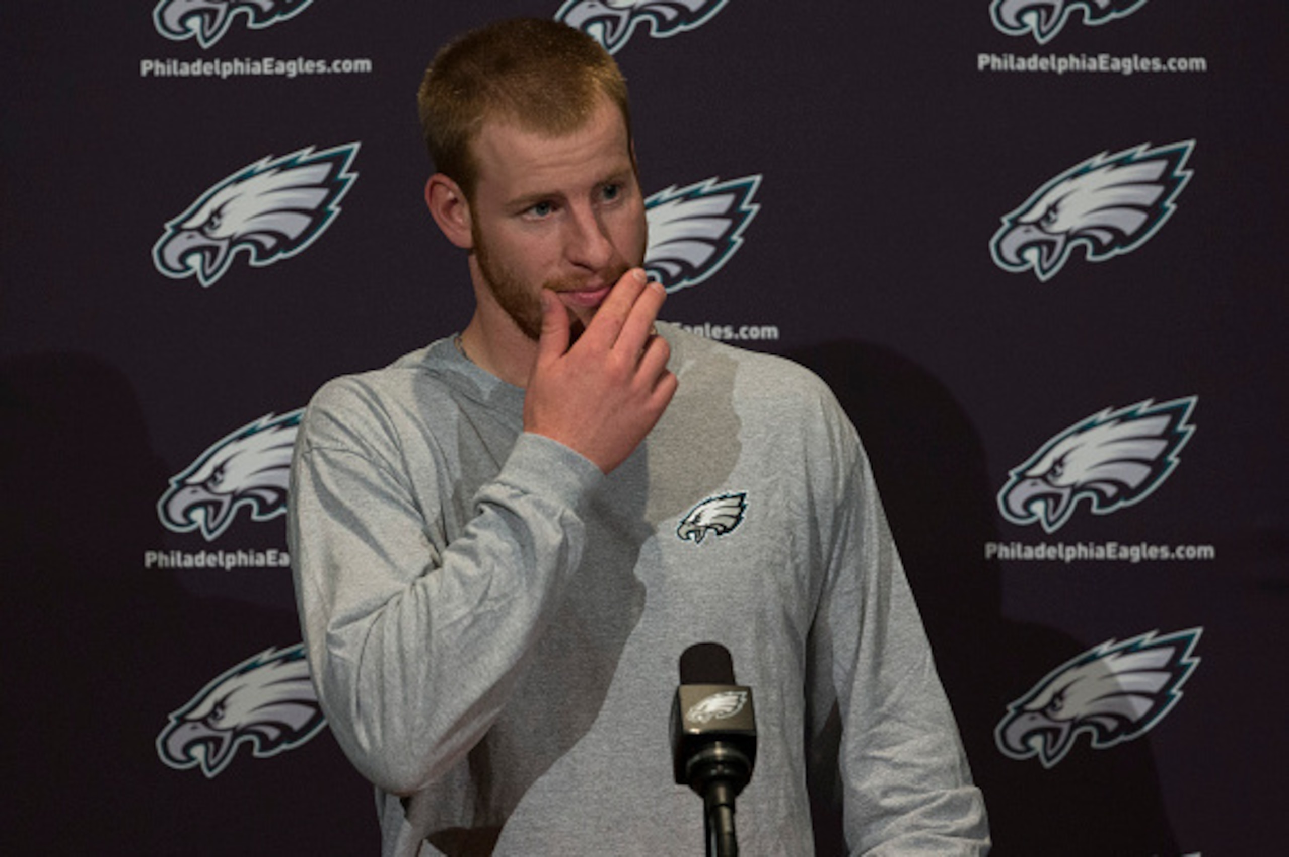 It will likely be some time before the Eagles know whether Carson Wentz can be their franchise quarterback. It will likely be some time before the Eagles know whether Carson Wentz can be their franchise quarterback.