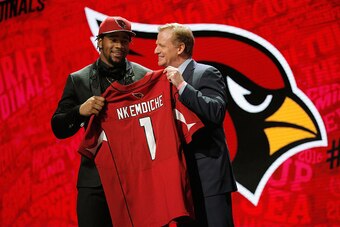 The Cardinals selected Robert Nkemdiche with the 29th pick in the first round.