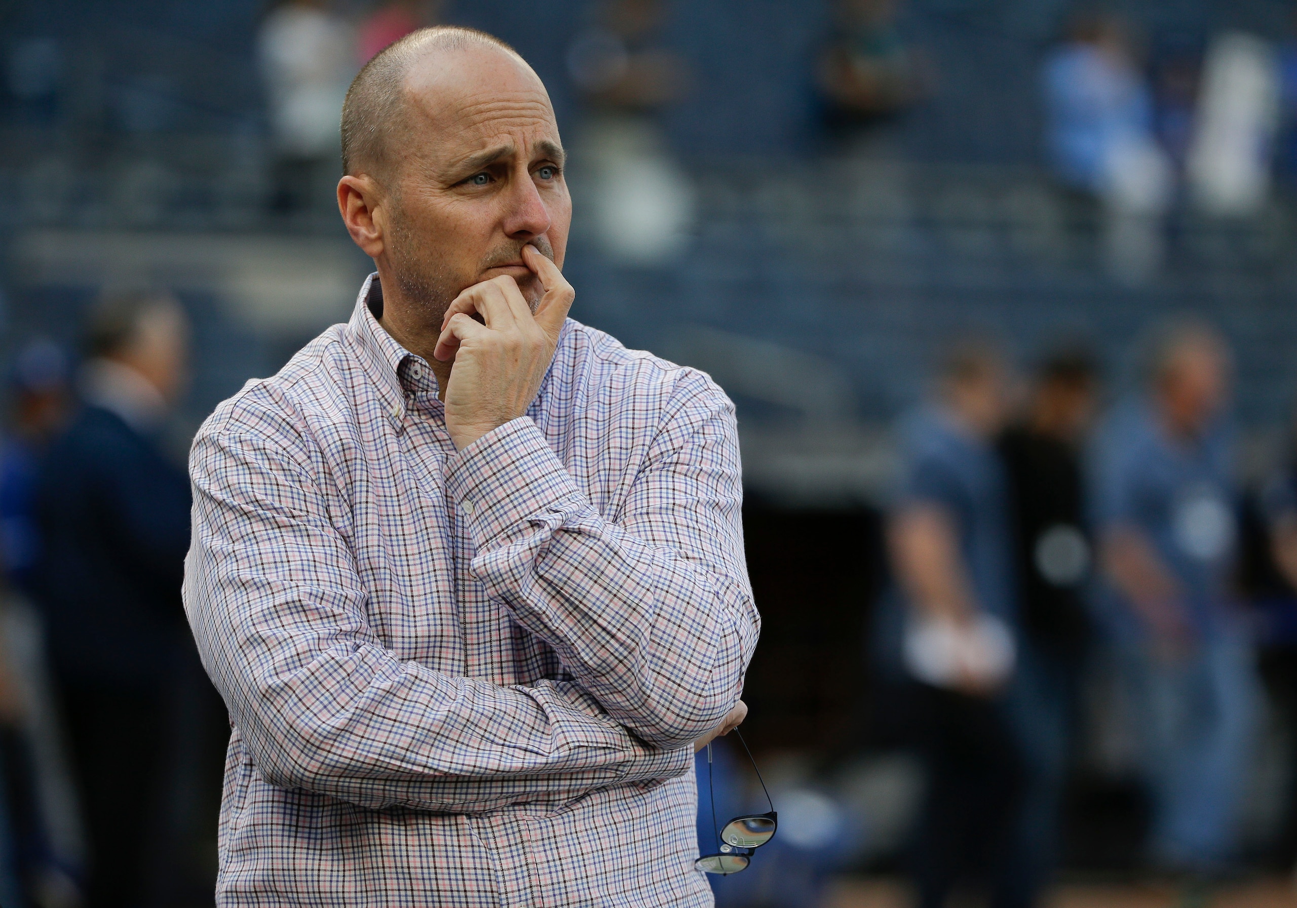 Yankees GM Brian Cashman is going to be a busy man leading up to the trade deadline. Yankees GM Brian Cashman is going to be a busy man leading up to the trade deadline.