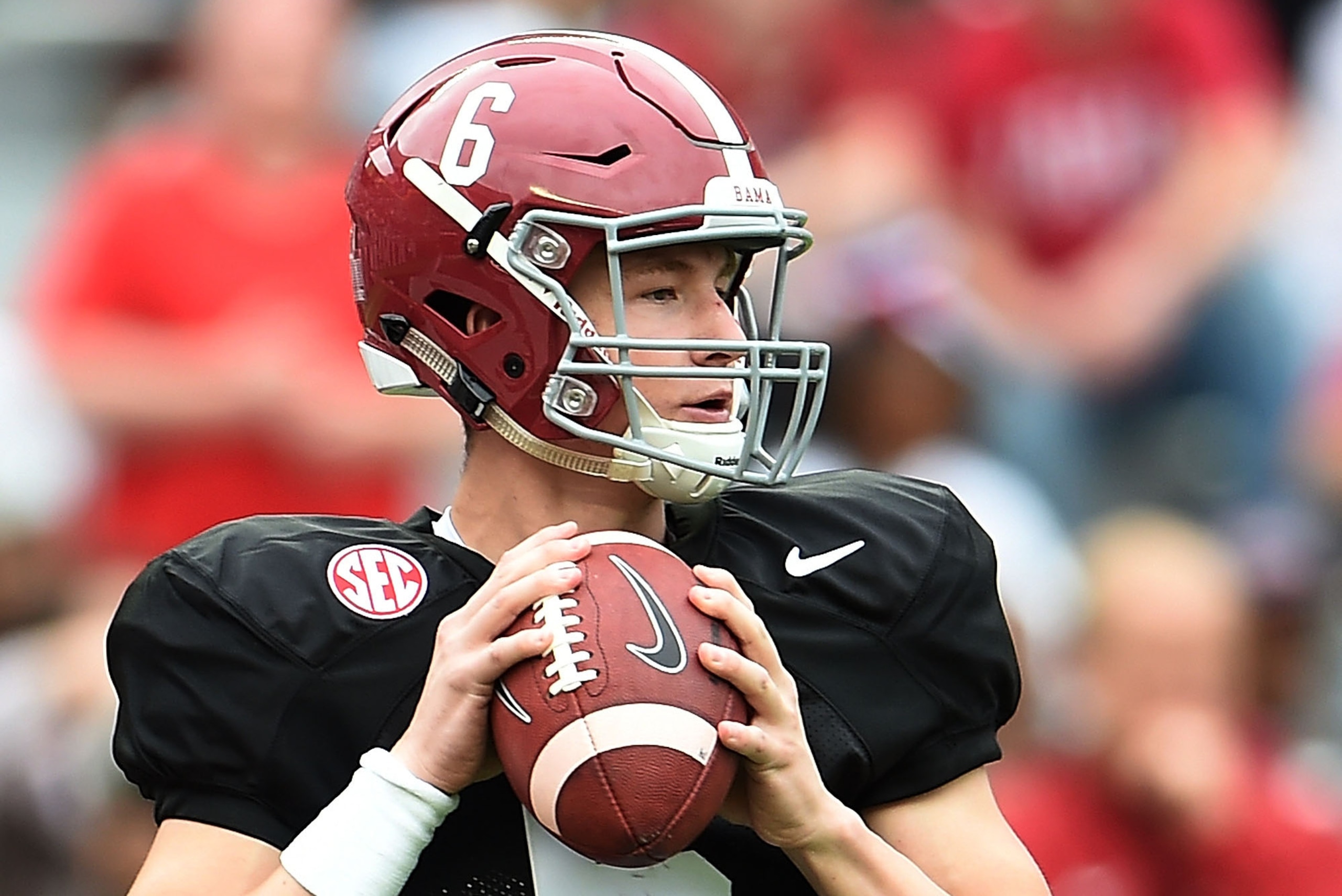 Alabama QB Blake Barnett Alabama QB Blake Barnett