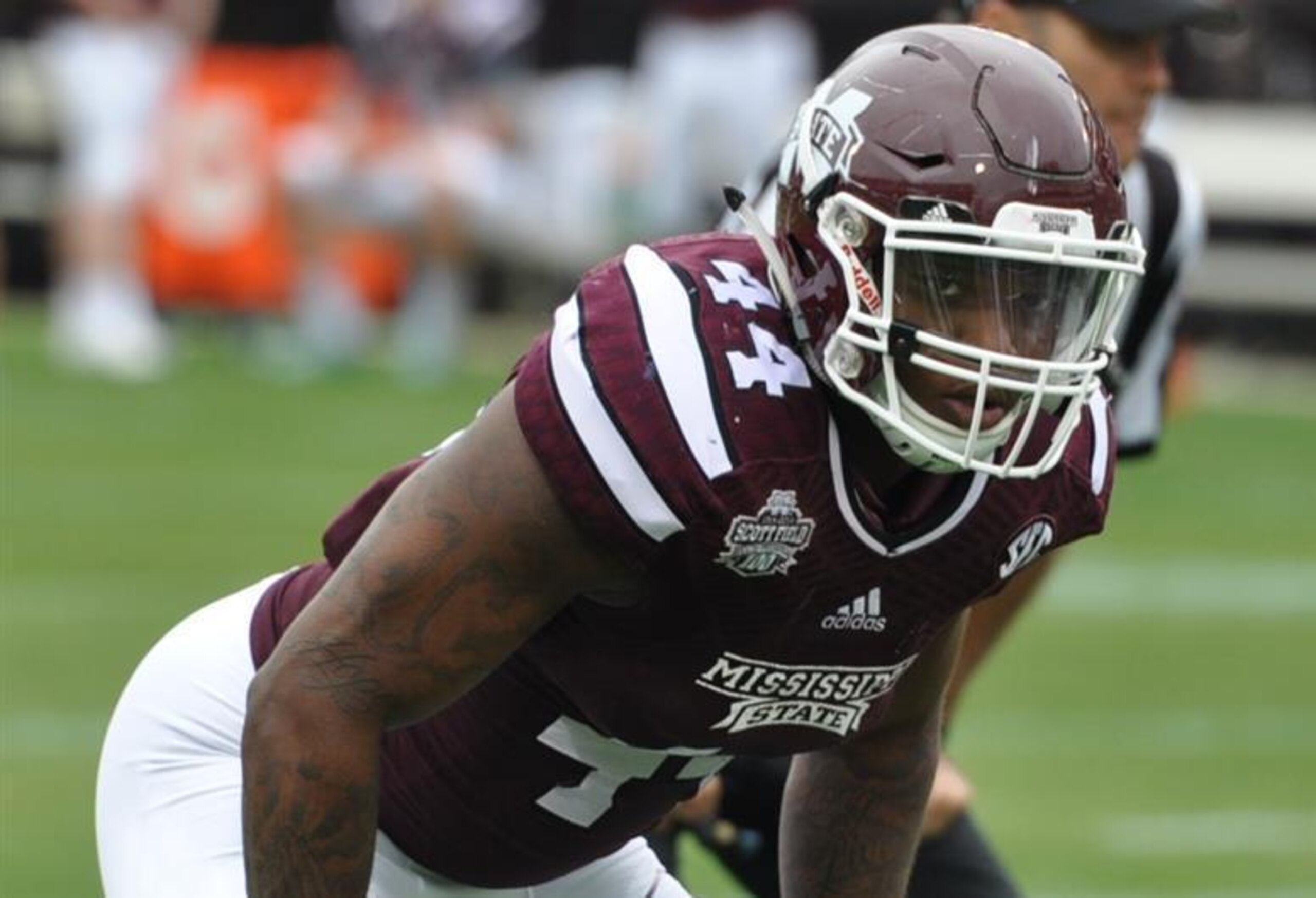 Mississippi State LB Leo Lewis Mississippi State LB Leo Lewis