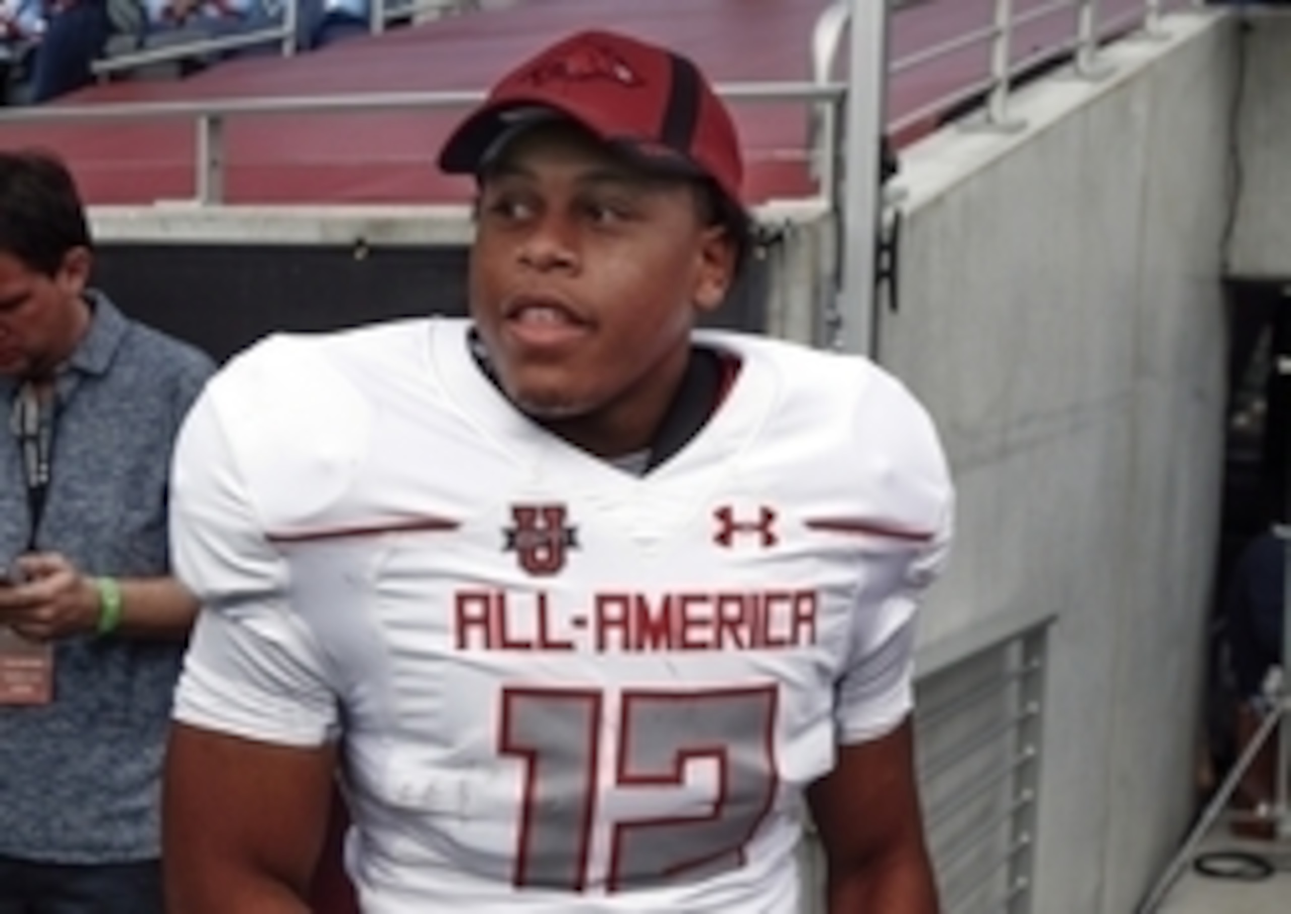 Arkansas RB Devwah Whaley Arkansas RB Devwah Whaley