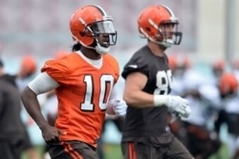 Browns QB Robert Griffin III (No. 10)
