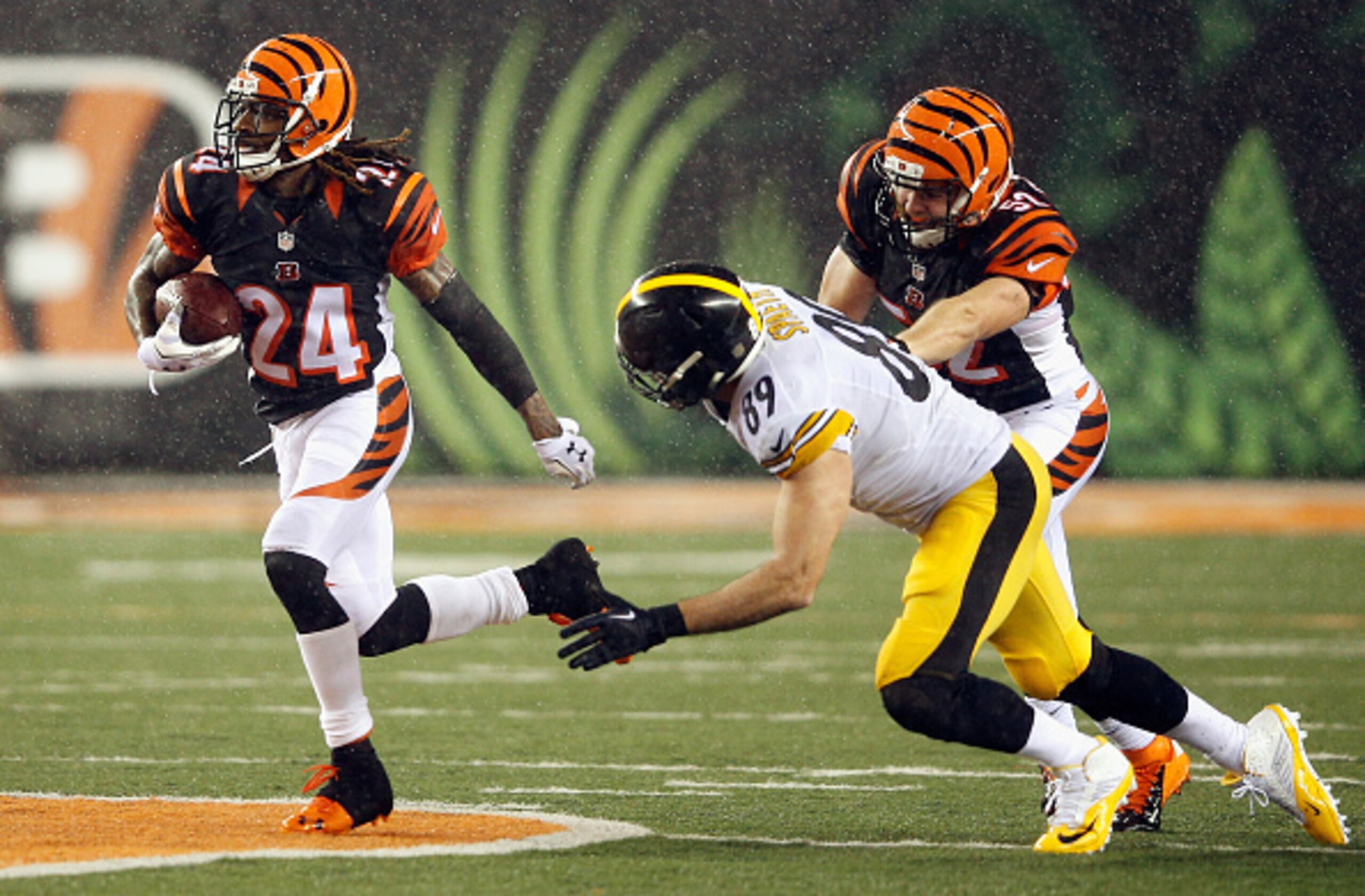 Cornerback Adam Jones (left) has helped make the Bengals defense one of the better units in recent years.