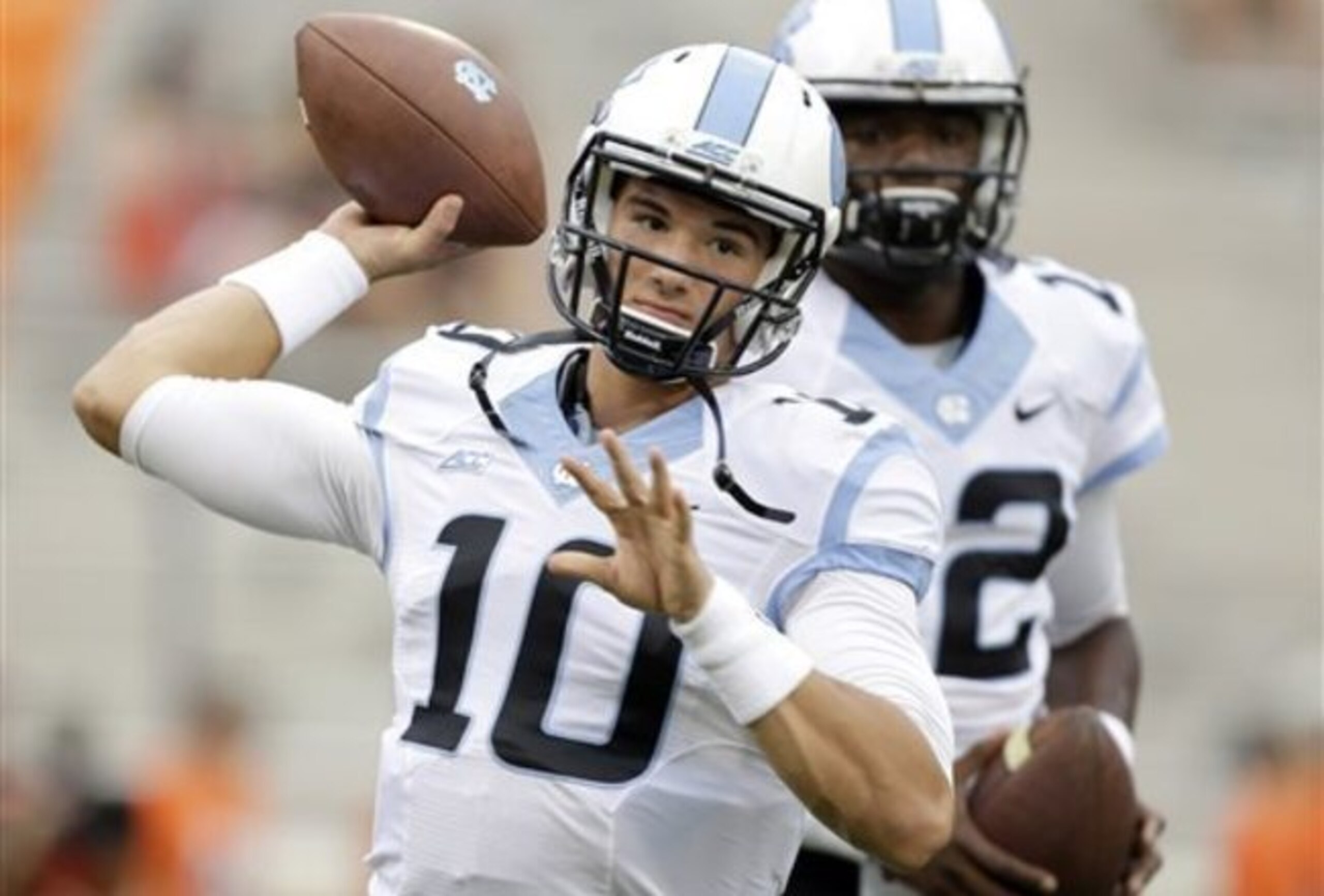 Mitch Trubisky is ready to take the reins as North Carolina's new starting quarterback.