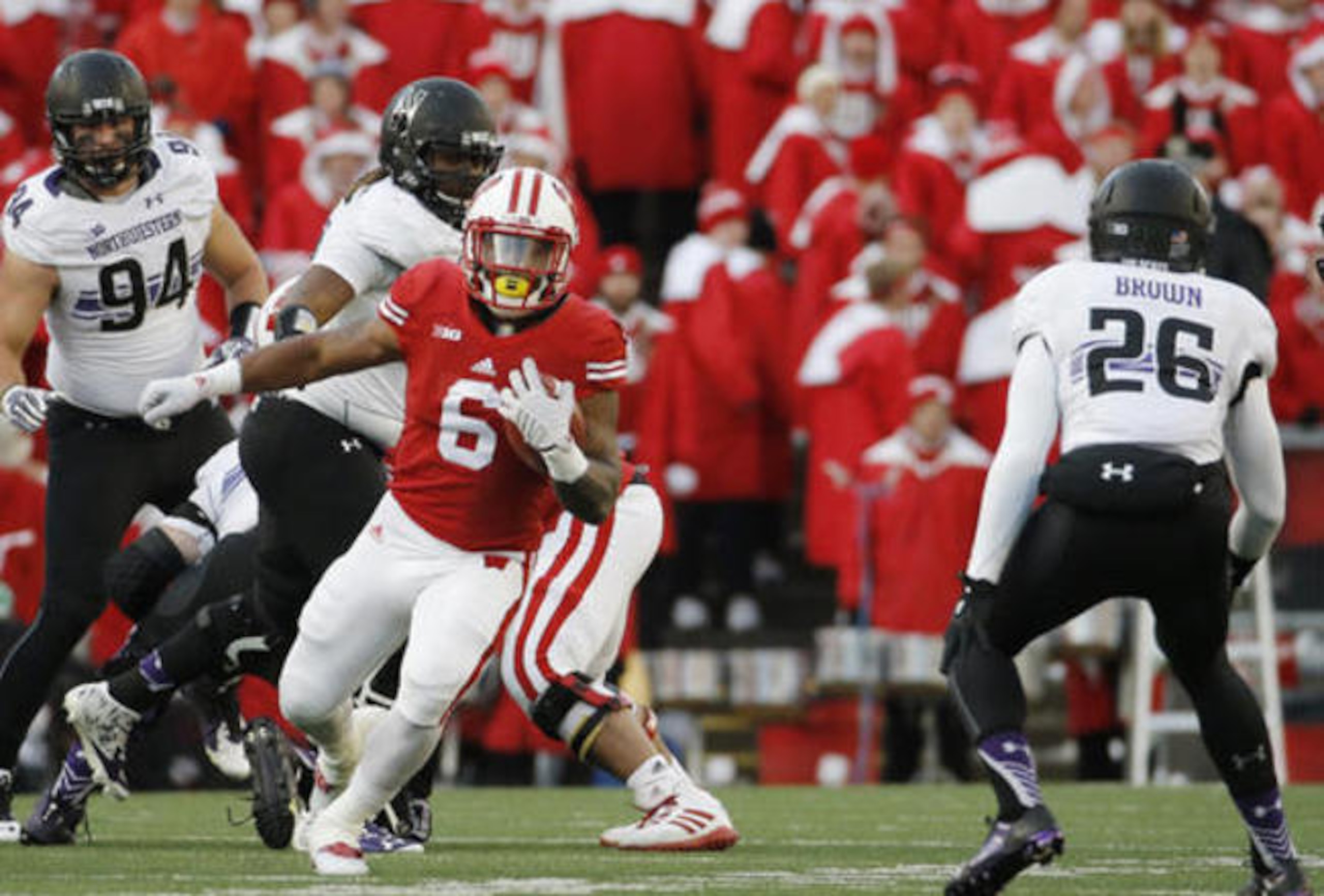 Corey Clement and Wisconsin face a very difficult stretch this season.