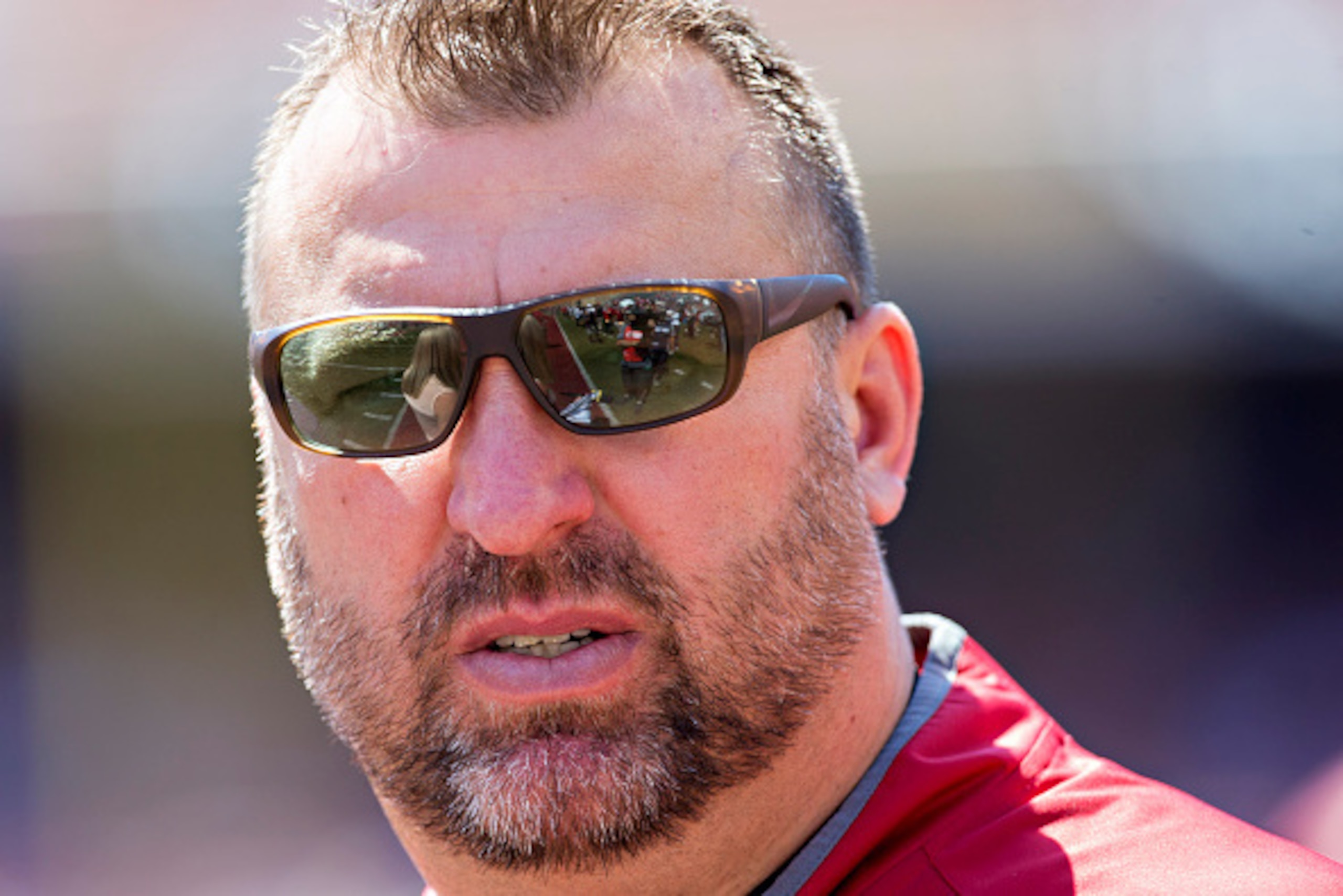 Arkansas head coach Bret Bielema