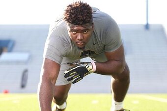 Texas DT Marvin Wilson made his mark in Beaverton.