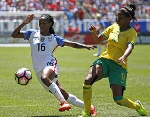 Keeping up with Crystal Dunn is a challenge for all international defenders.