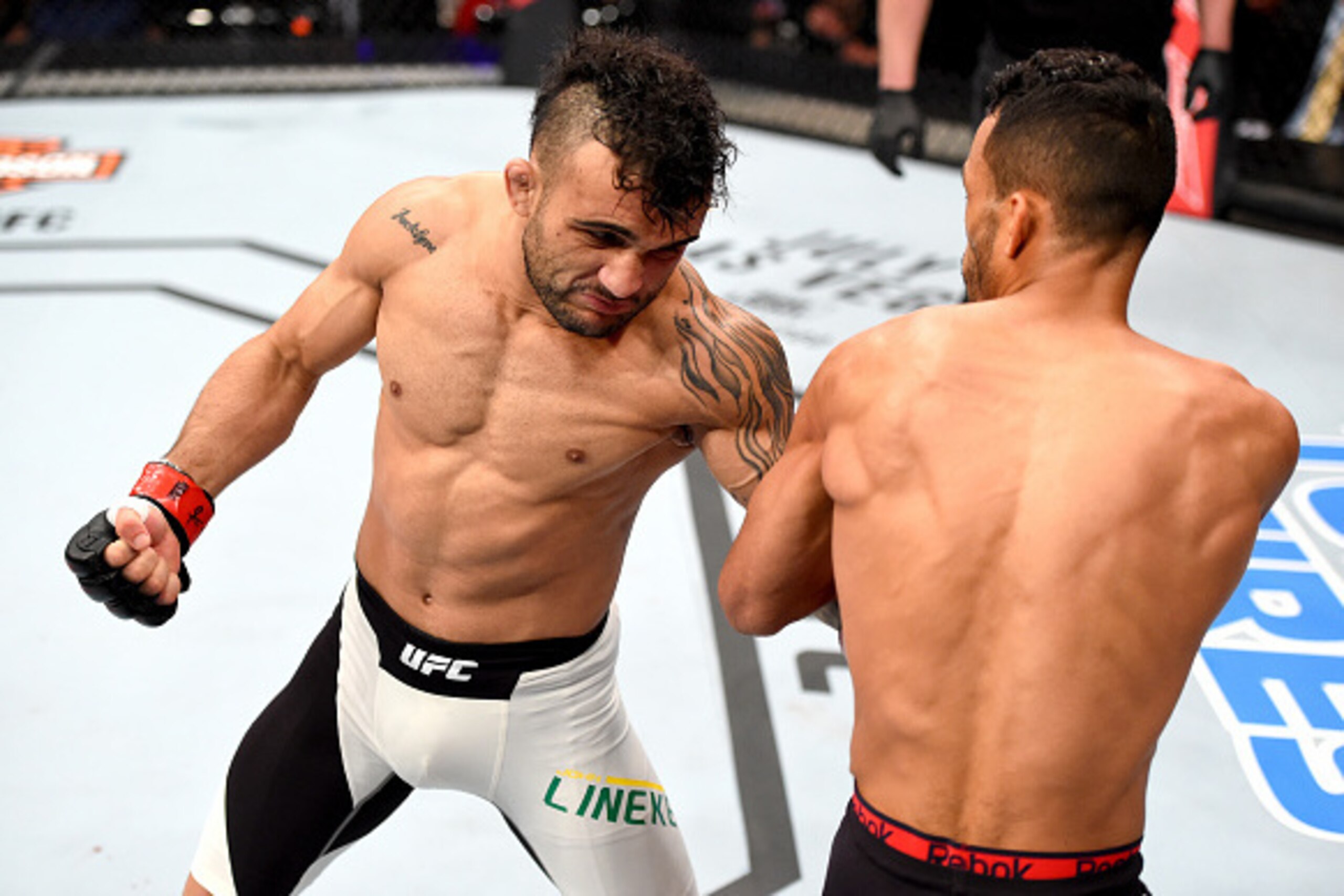 John Lineker, left, headlines UFC Fight Night 91.