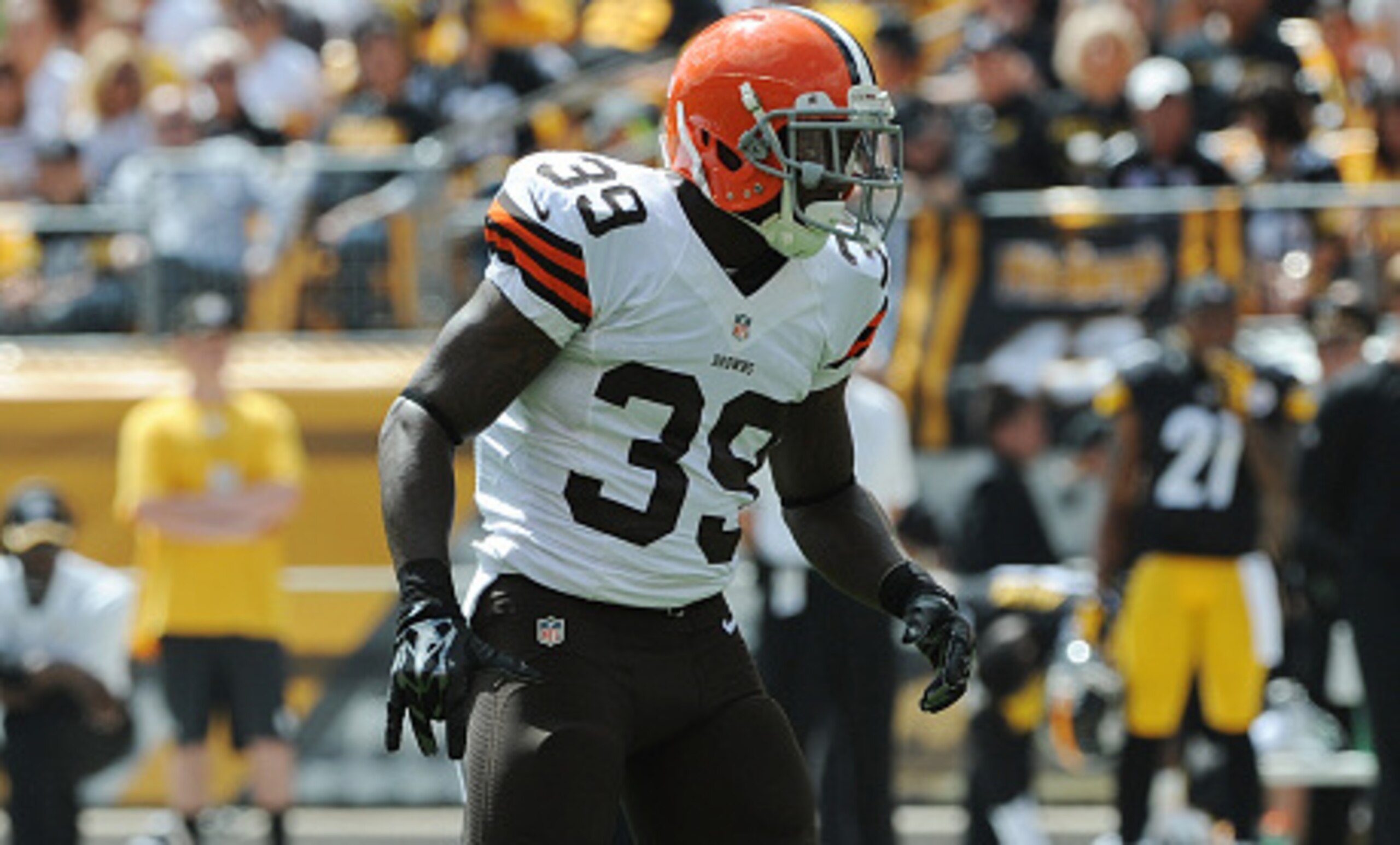 Former Browns safety Tashaun Gipson brings some playmaking ability to Jacksonville's secondary.