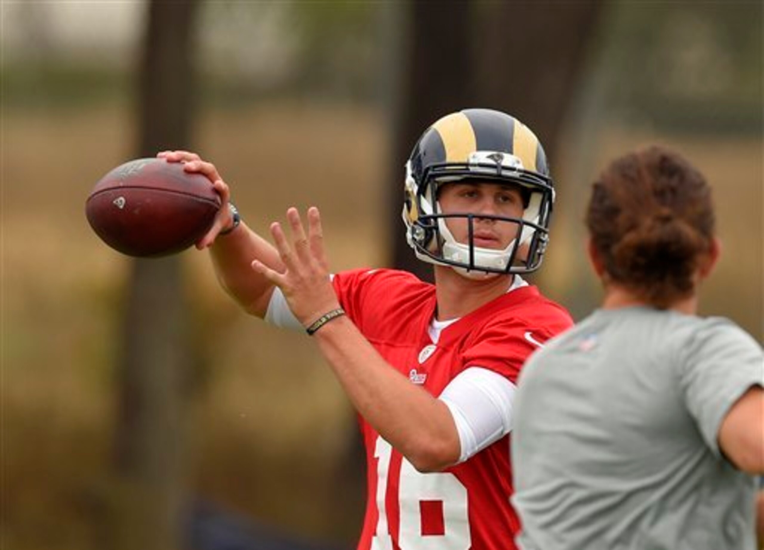 How much can rookie Jared Goff impact the quarterback position for the Rams?