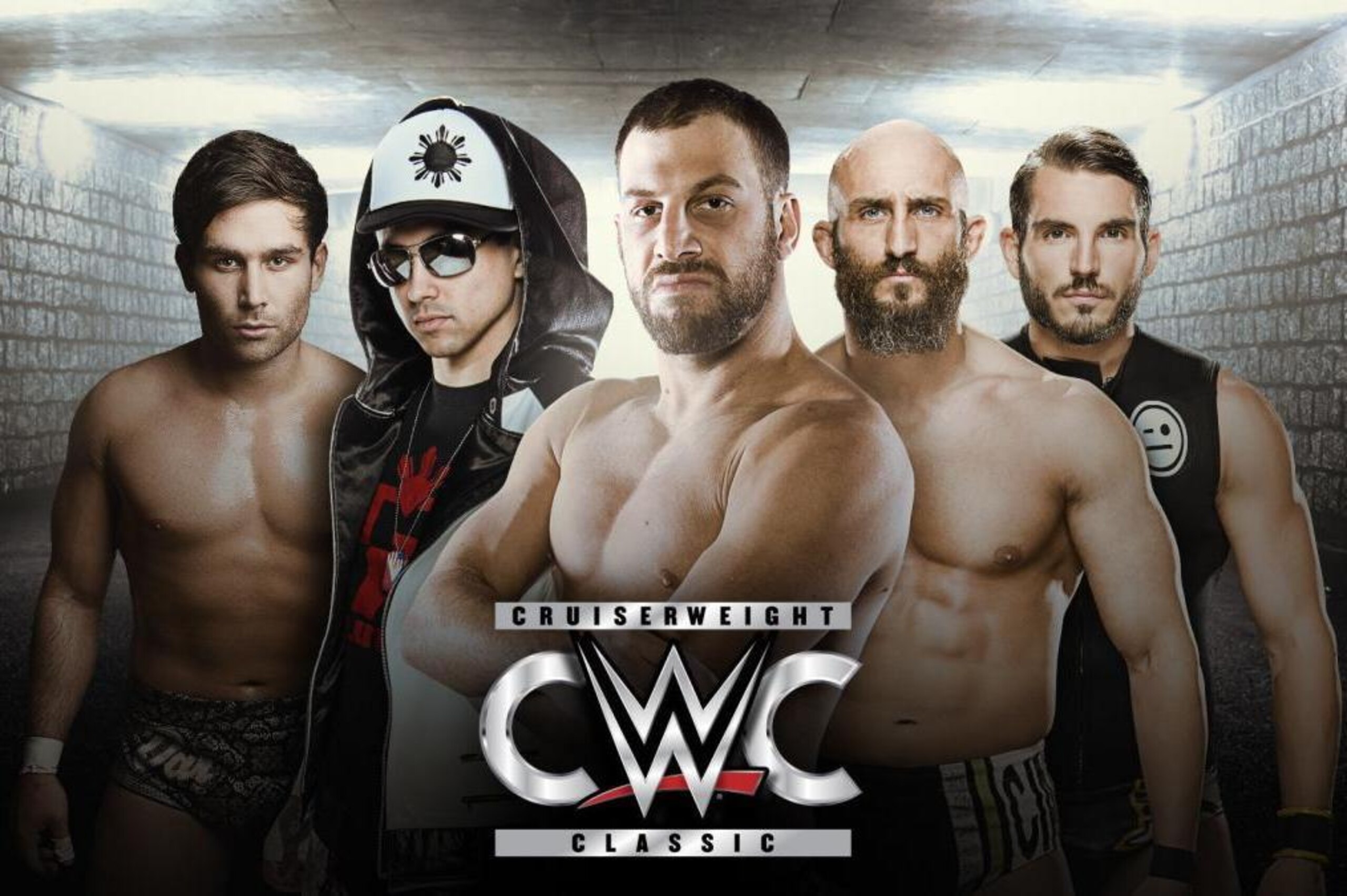 Some of the participants in the WWE Cruiserweight Classic.