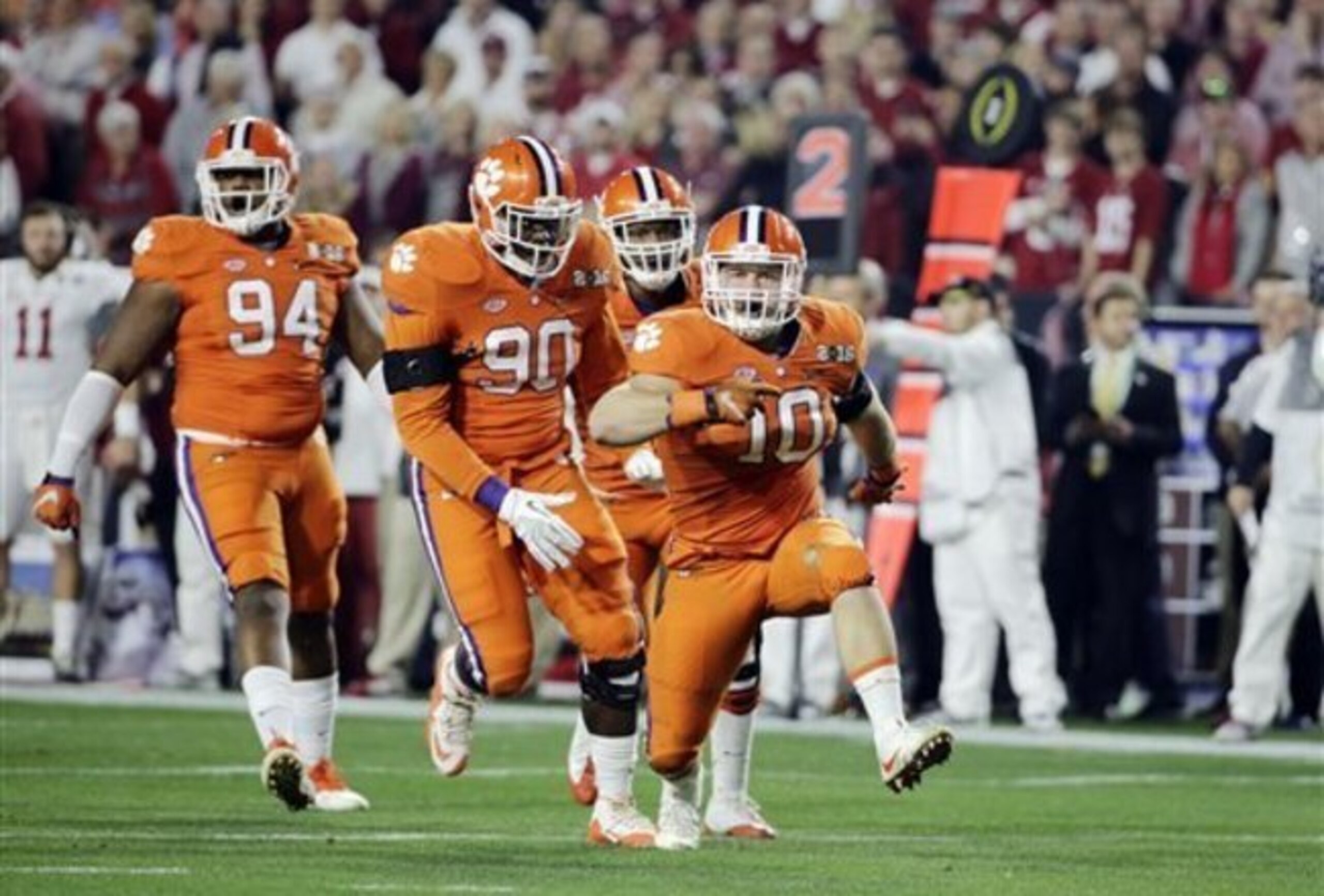 Ben Boulware is one of college football's most intense defenders.