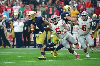Raekwon McMillan is a key force for Ohio State's young defense.