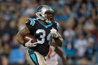 Considering Jonathan Stewart's injury history, you might want to consider Cameron Artis-Payne as a late-round pick.