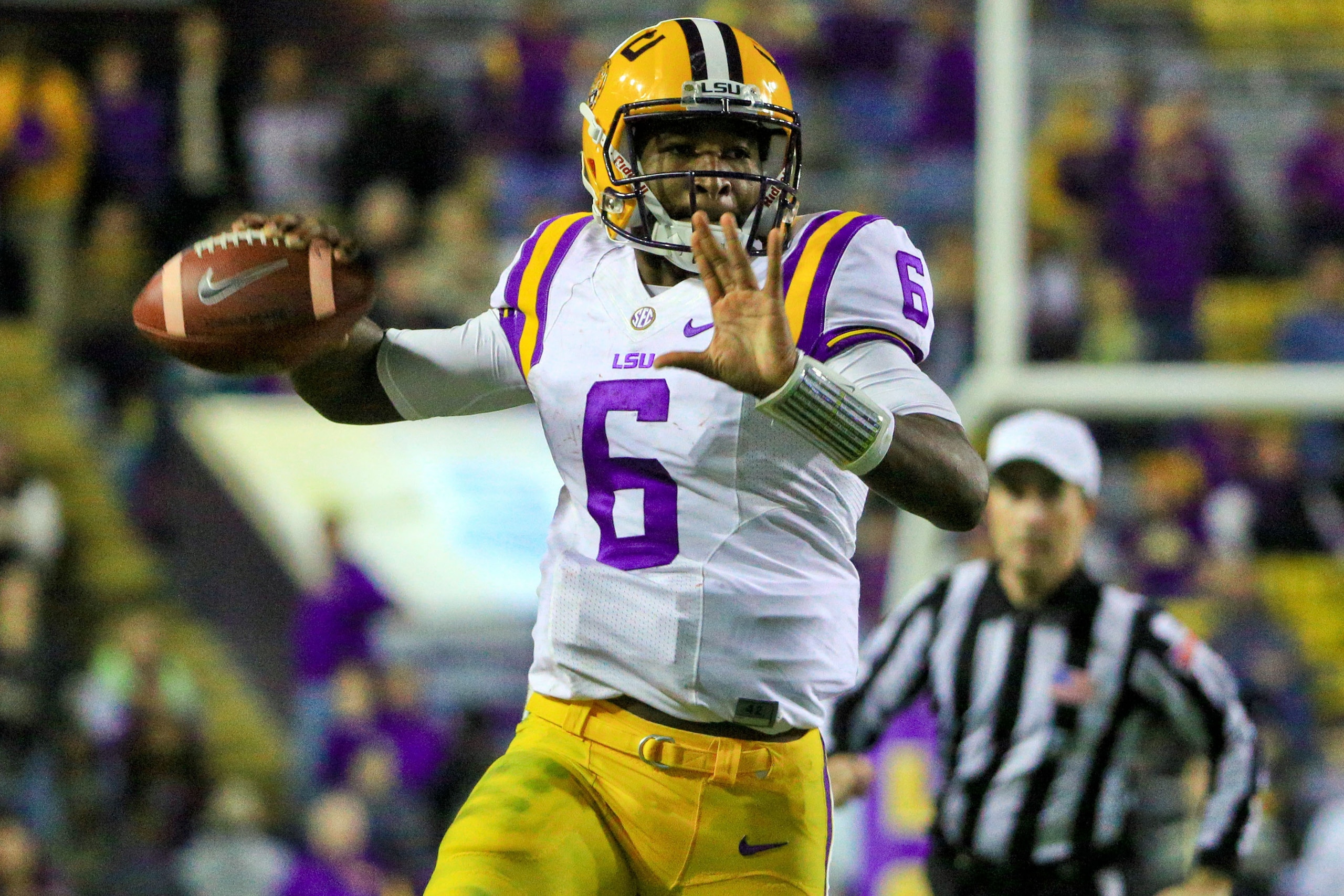 LSU QB Brandon Harris