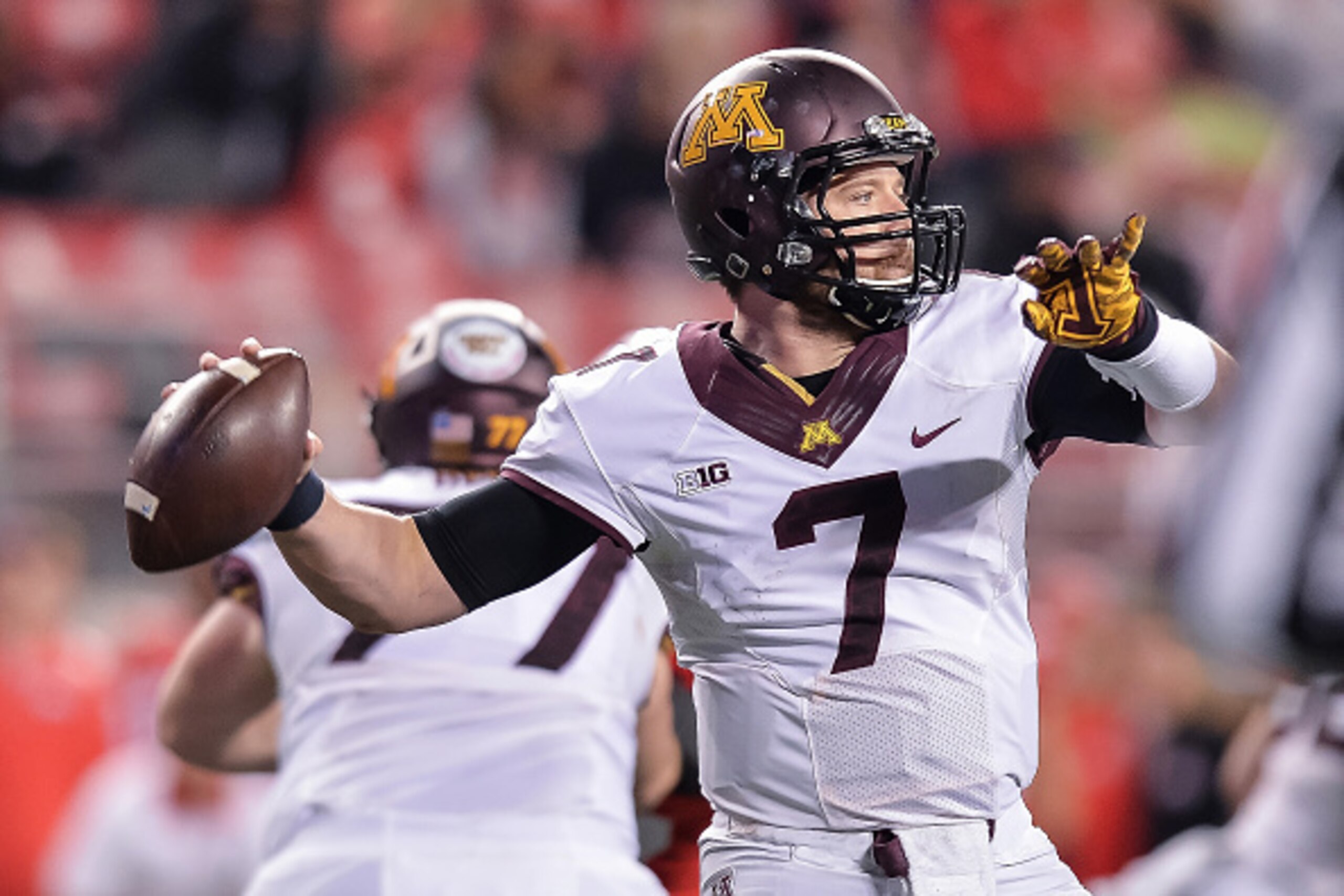 Minnesota QB Mitch Leidner Minnesota QB Mitch Leidner
