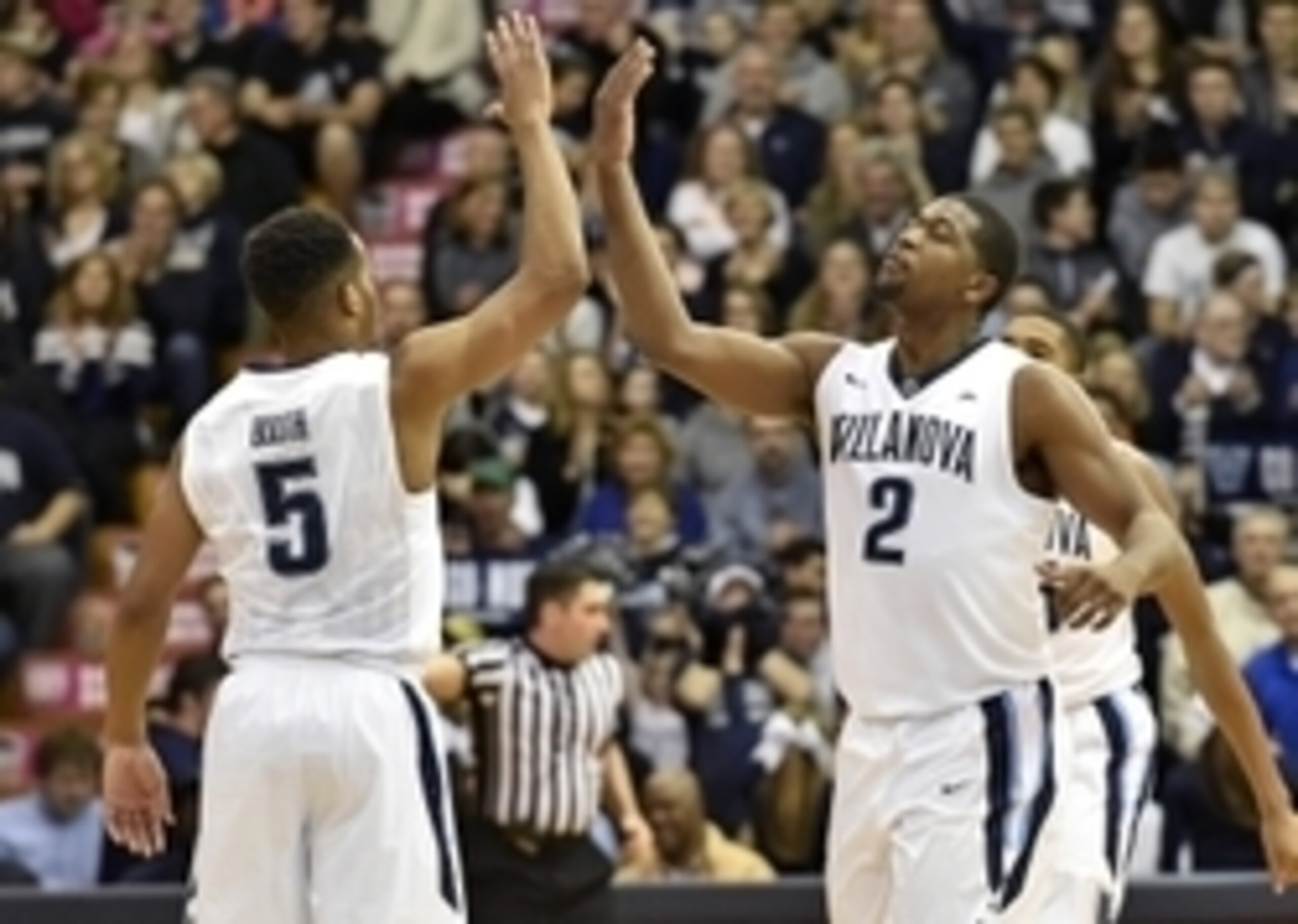 Phil Booth (5) and Kris Jenkins (2)