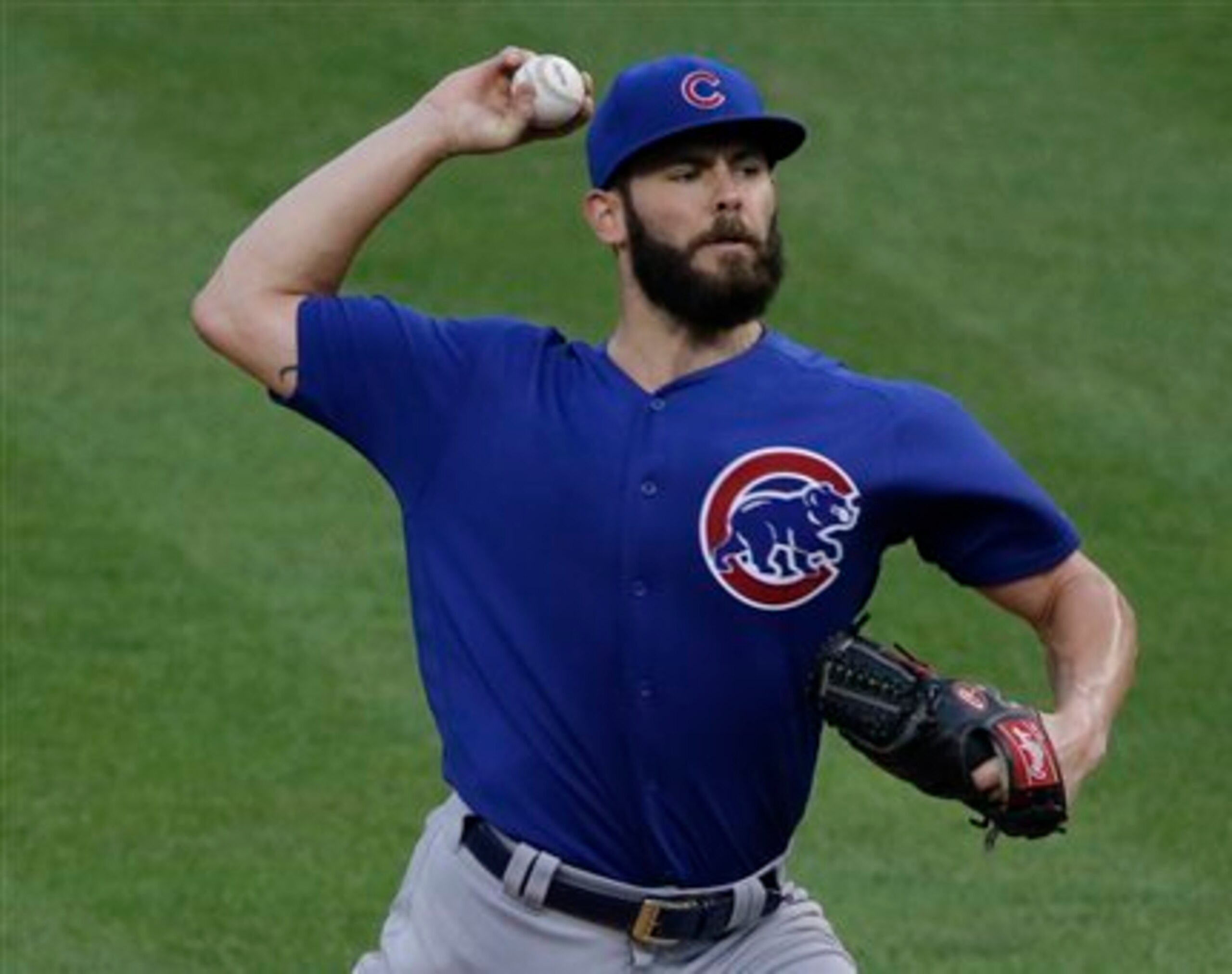 Cubs ace Jake Arrieta is the reigning NL Cy Young Award winner.