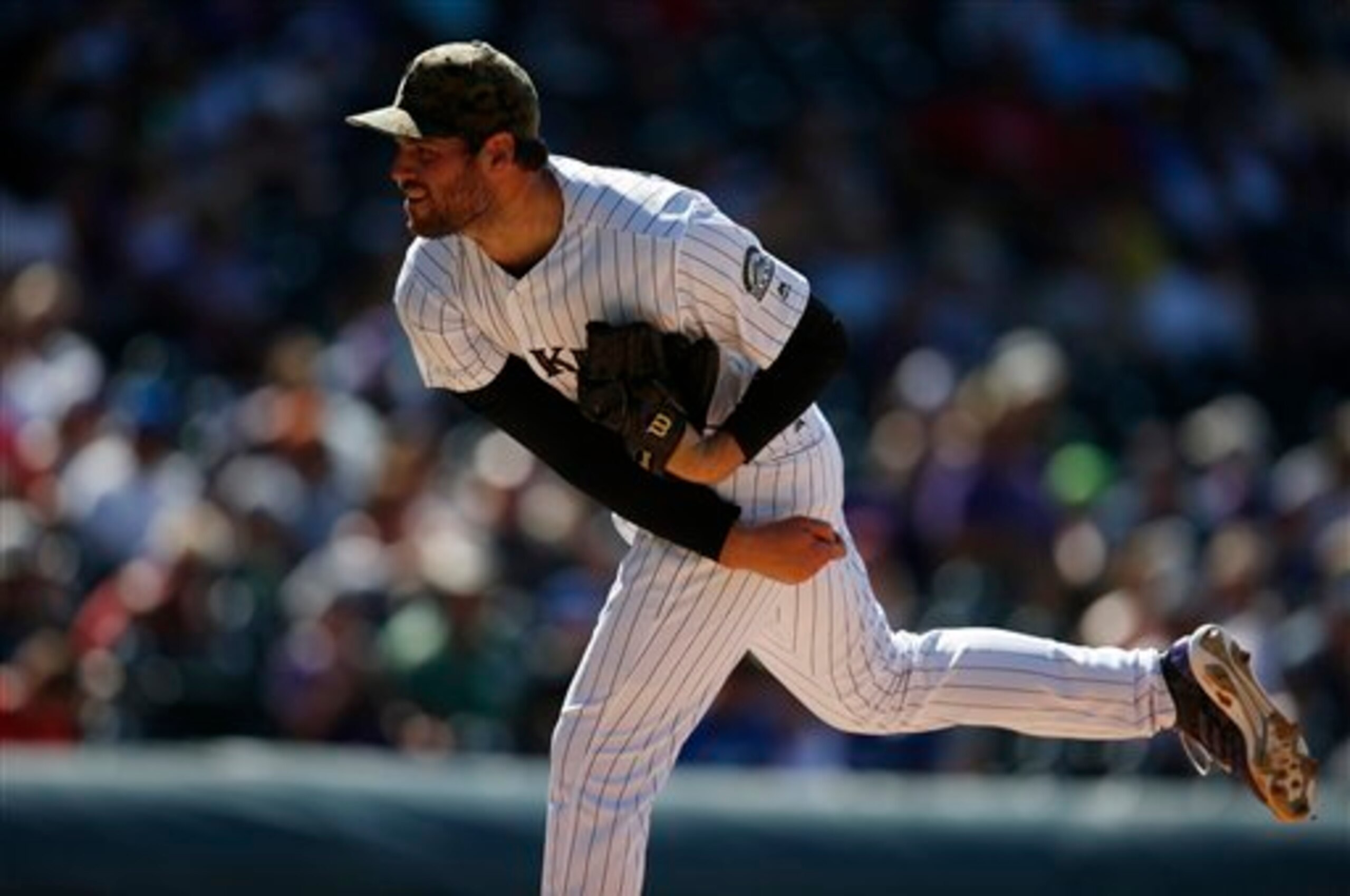 Recently back from the disabled list, Adam Ottavino could work his way back into the Colorado Rockies' closer role.
