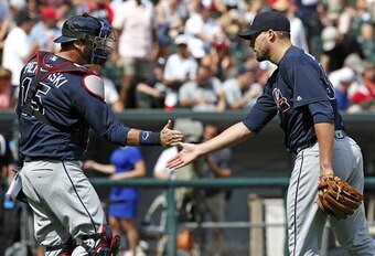 Jim Johnson will receive whatever few save chances the Atlanta Braves offer with Arodys Vizcaino on the disabled list.