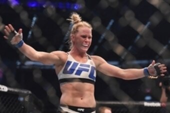 Holm is looking to rebound from her first defeat.