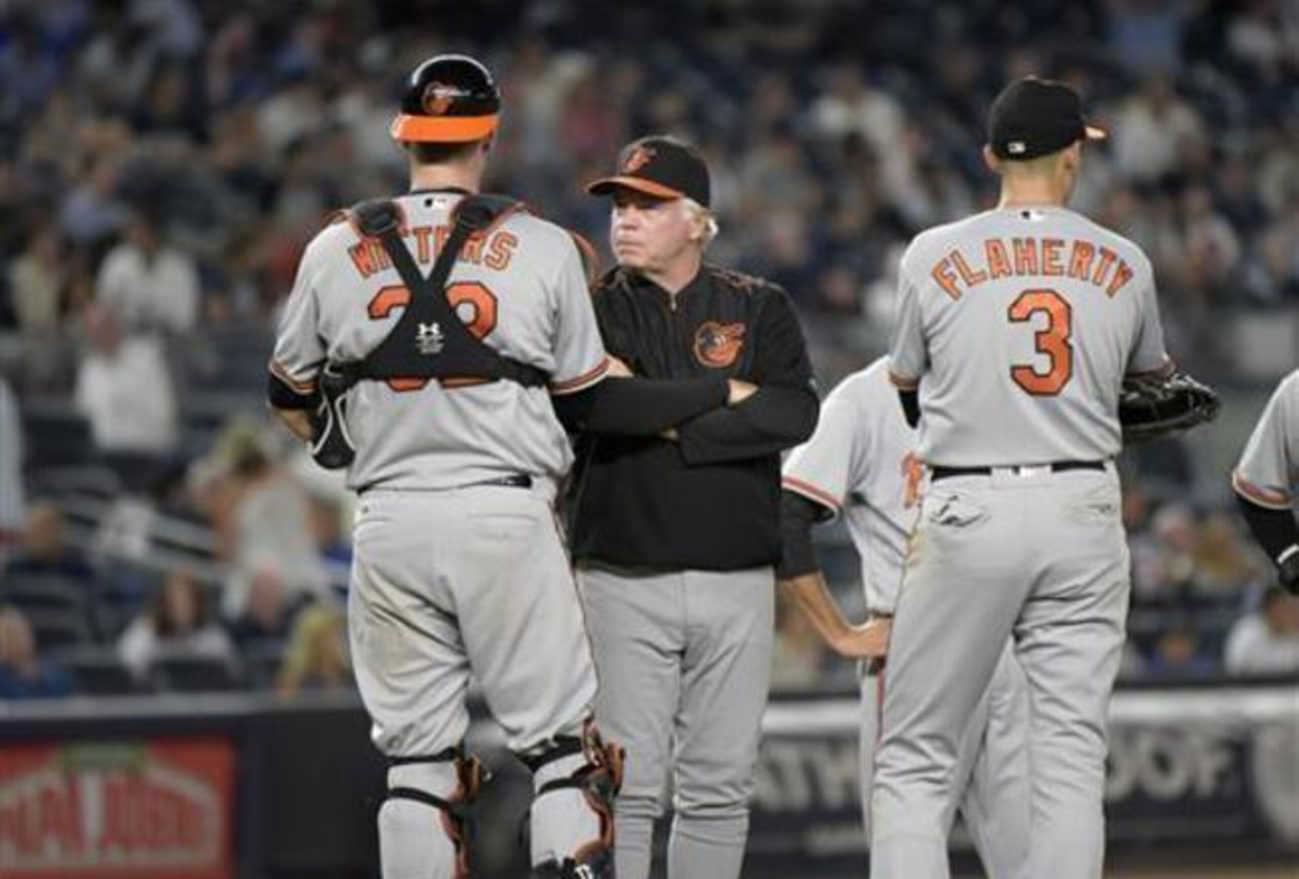 Buck Showalter's team badly needs starting pitching. Buck Showalter's team badly needs starting pitching.