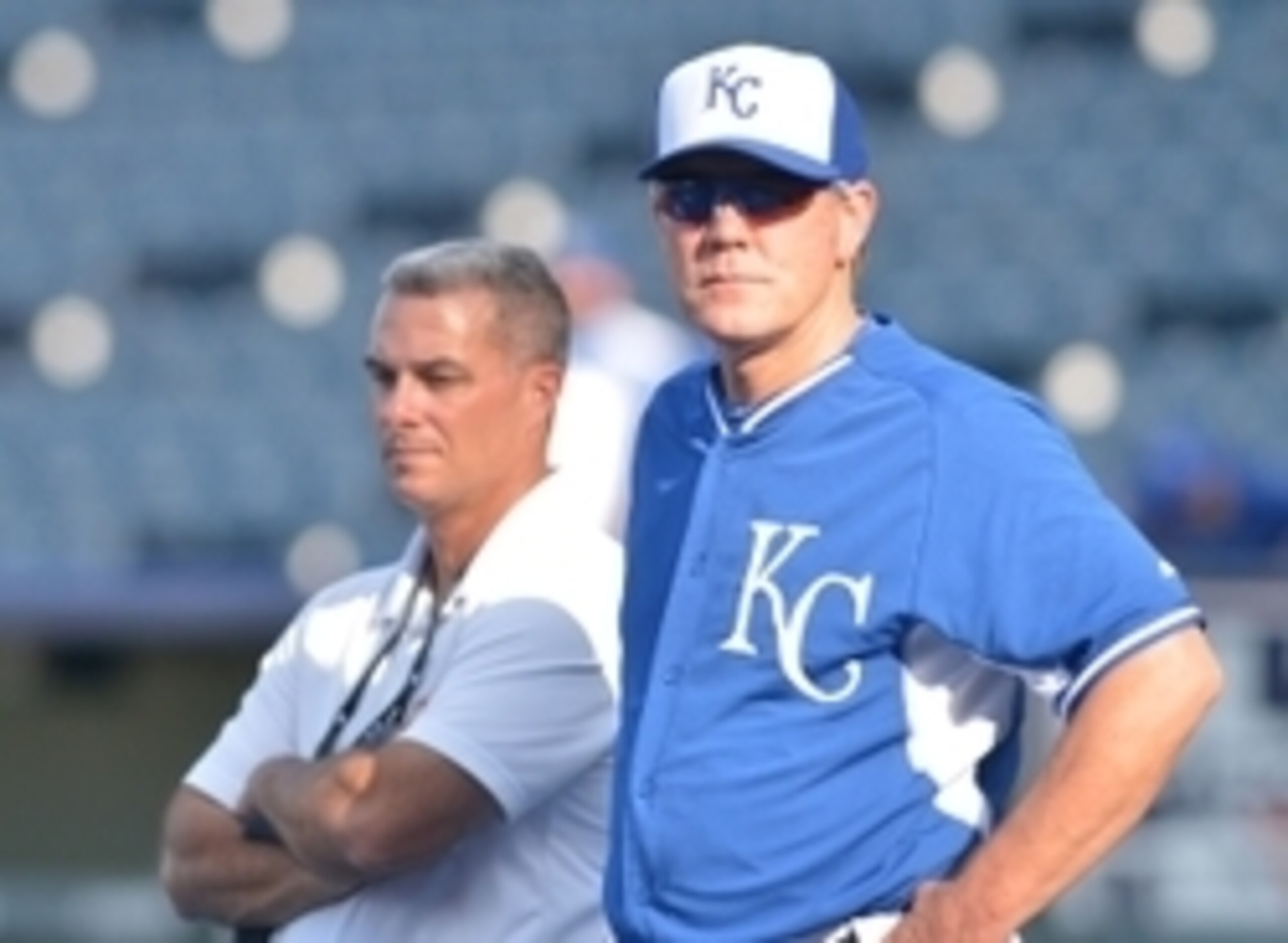 Dayton Moore and Ned Yost are in a tough spot. Dayton Moore and Ned Yost are in a tough spot.