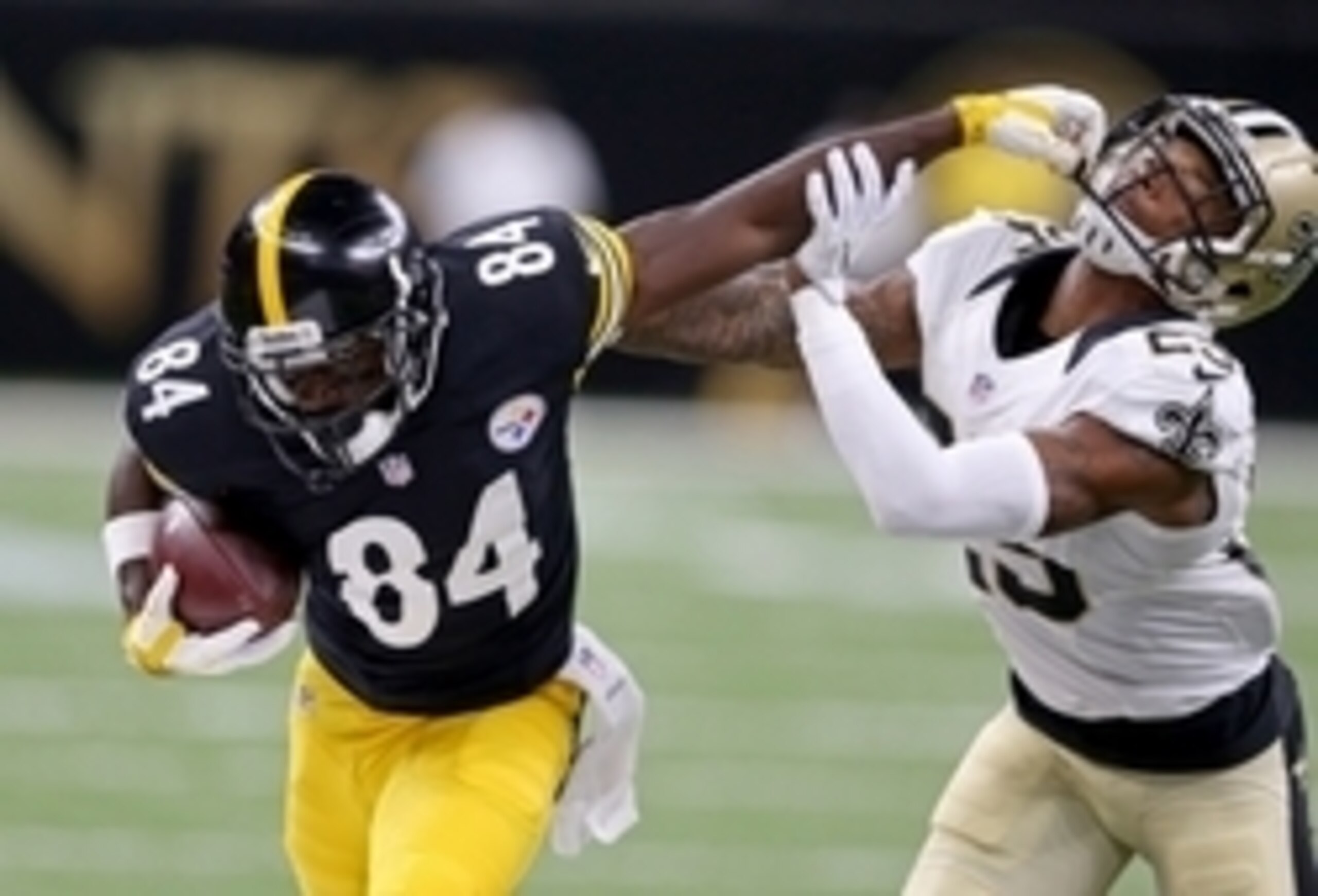 Antonio Brown leads a deep group of wide receivers at the top.