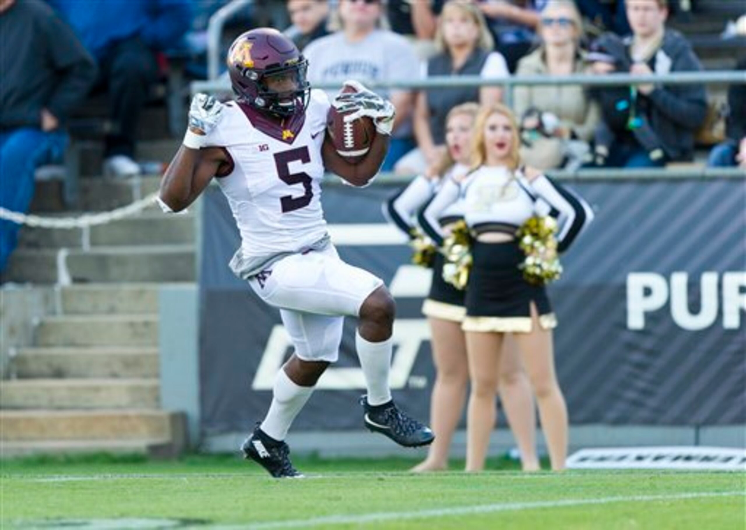 Jalen Myrick will play a larger role on Minnesota's defense this fall. Jalen Myrick will play a larger role on Minnesota's defense this fall.