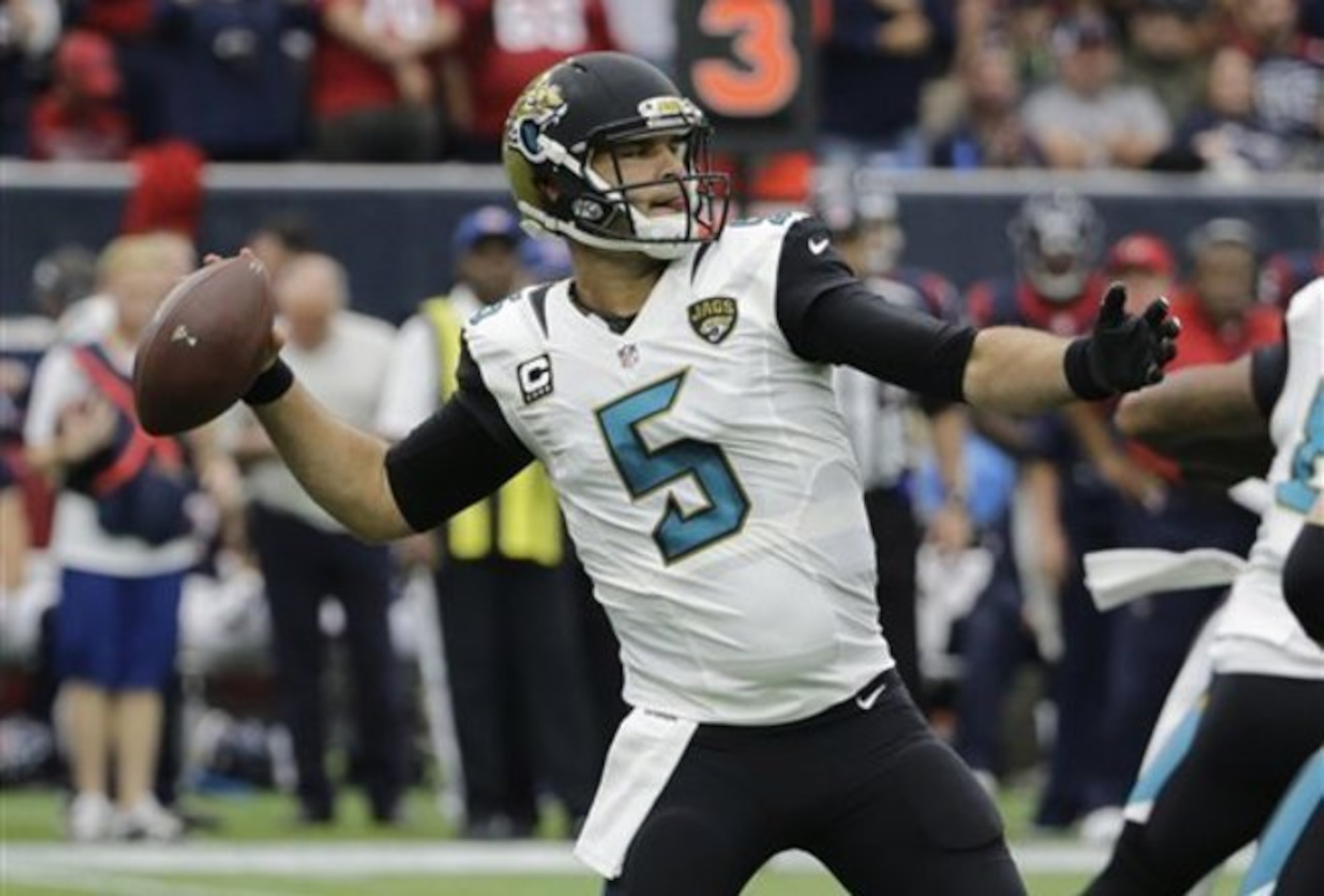 Blake Bortles worked to improve during this past offseason. Blake Bortles worked to improve during this past offseason.