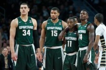 Gavin Schilling (34), Lourawls Nairn (11) and Eron Harris (14) need to be veteran leaders for the Spartans.
