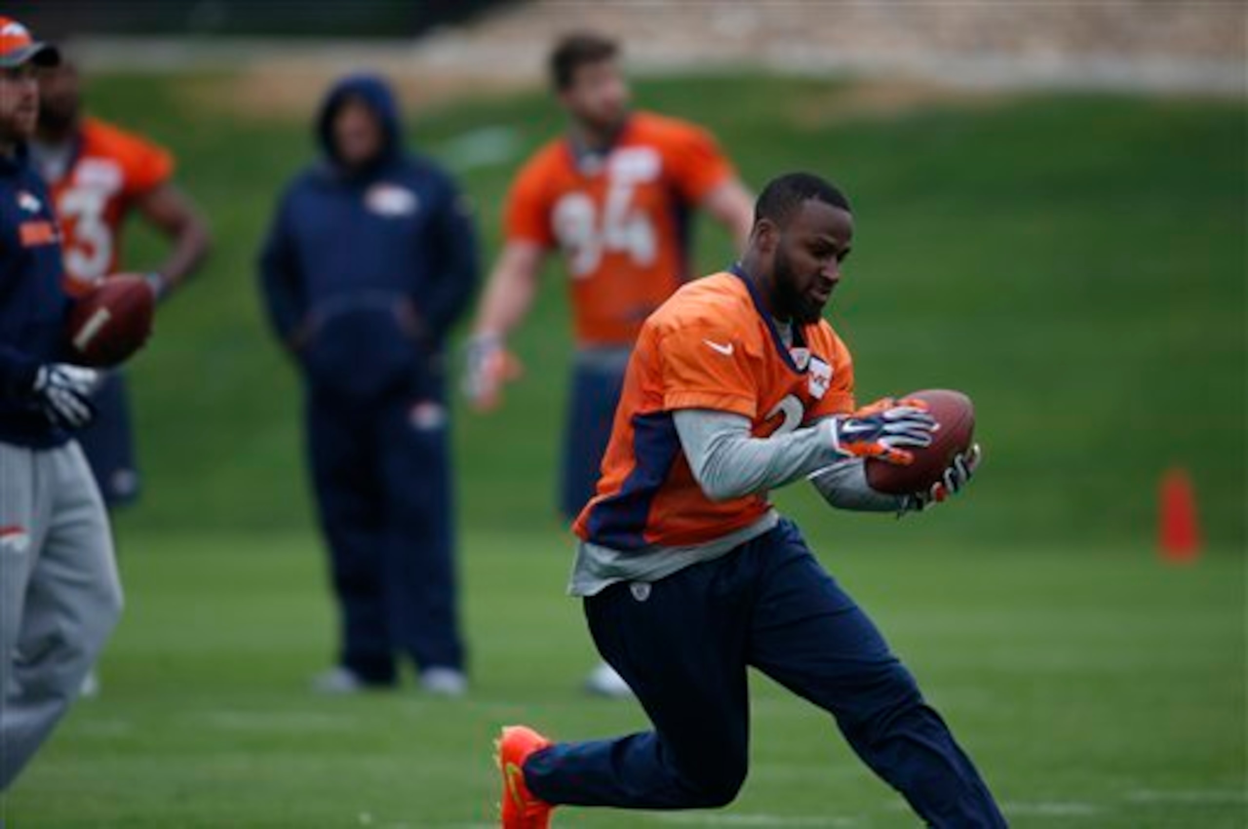 Bralon Addison may find a role as Denver's return specialist.