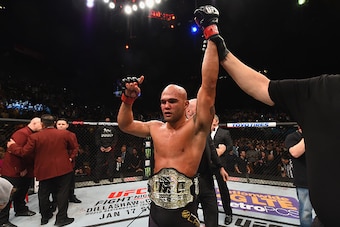Robbie Lawler defends his welterweight title for the third time.