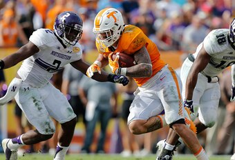 Tennessee RB Jalen Hurd