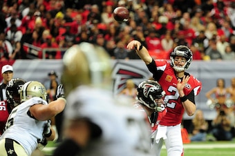 Quarterback Matt Ryan threw 16 interceptions last season.