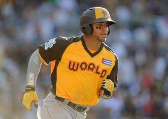 Yoan Moncada has lived up to the hype since joining the Red Sox organization.