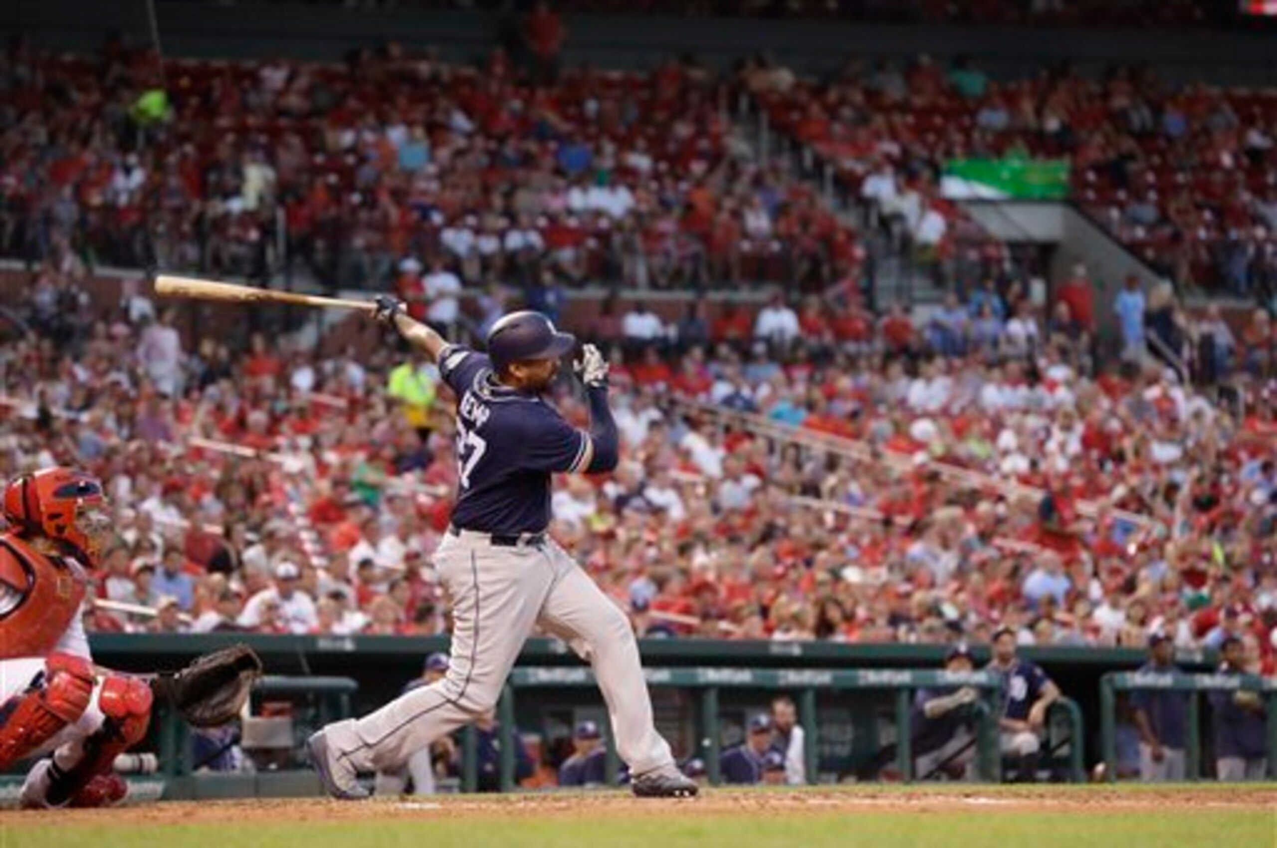 Matt Kemp has upped his slugging percentage to .493 with seven home runs in July.