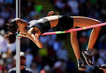 Vashti Cunningham has quickly leaped into medal contention.