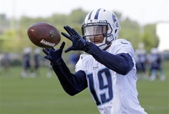 Titans WR Tajae Sharpe