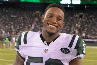 Jets rookie Darron Lee hasn't secured a starting spot yet, but he appears close.