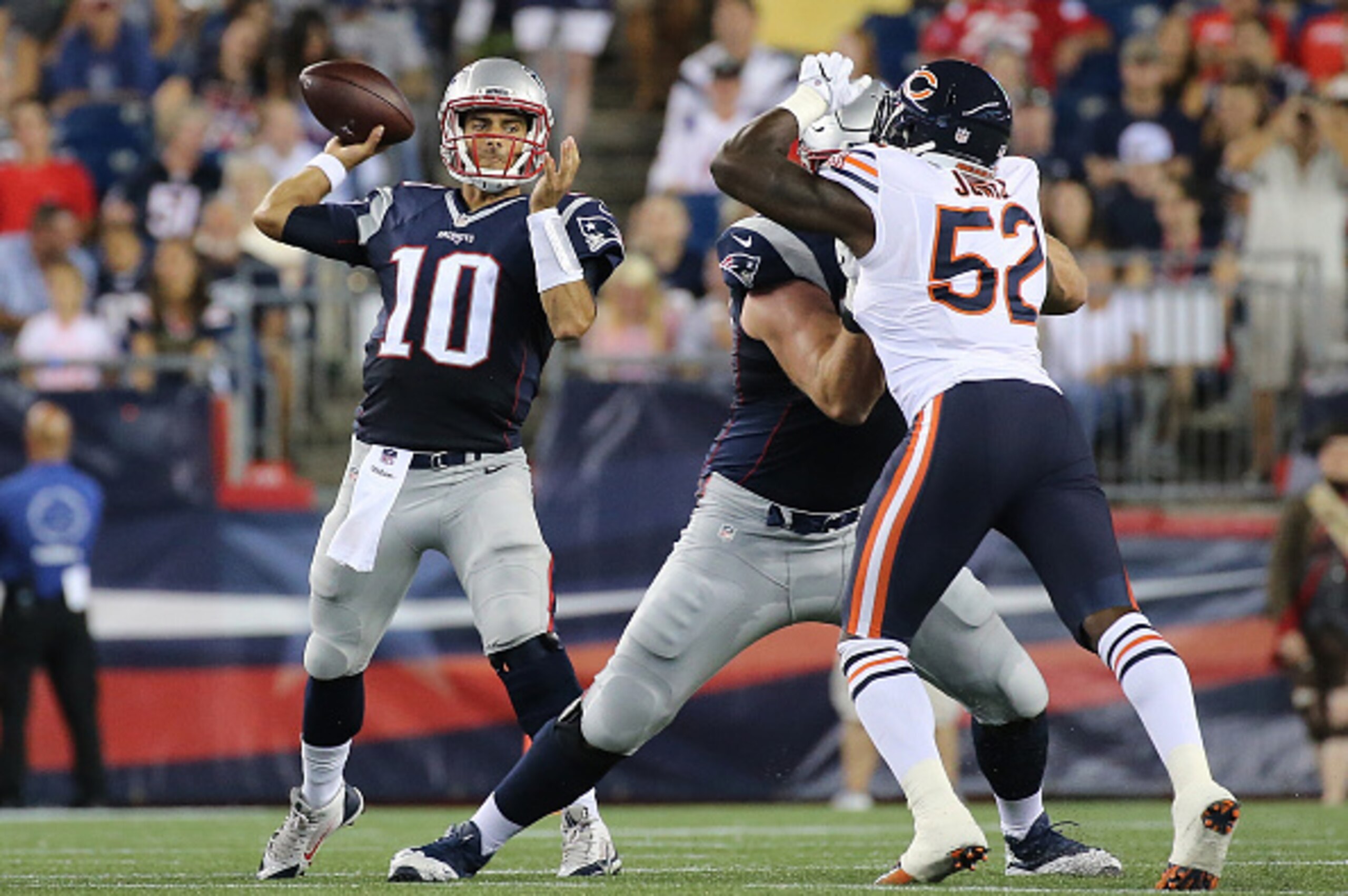 Just how have important players such as Patriots QB Jimmy Garoppolo (No. 10) fared this preseason?
