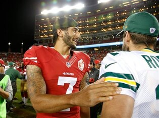 Colin Kaepernick finally made his 2016 preseason debut.