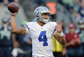Dak Prescott may now be tasked with leading the Cowboys offense in 2016.