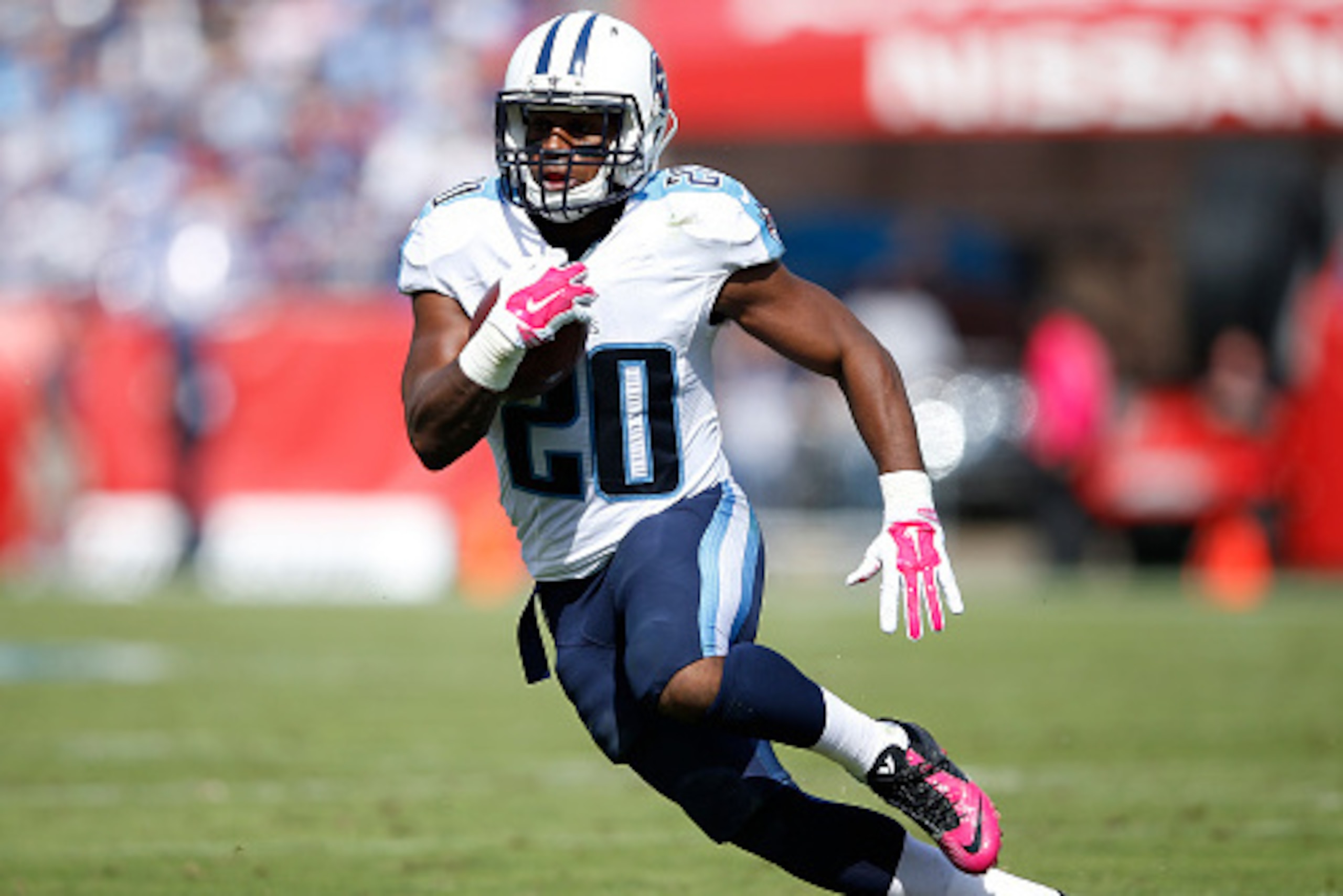 Titans running back Bishop Sankey could be among notable cuts this week.