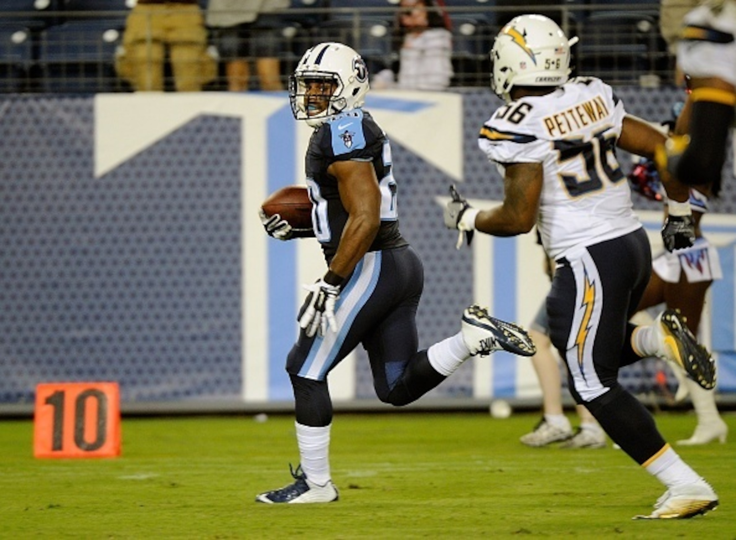 Former second-round pick Bishop Sankey could be looking at his last days with the Titans.