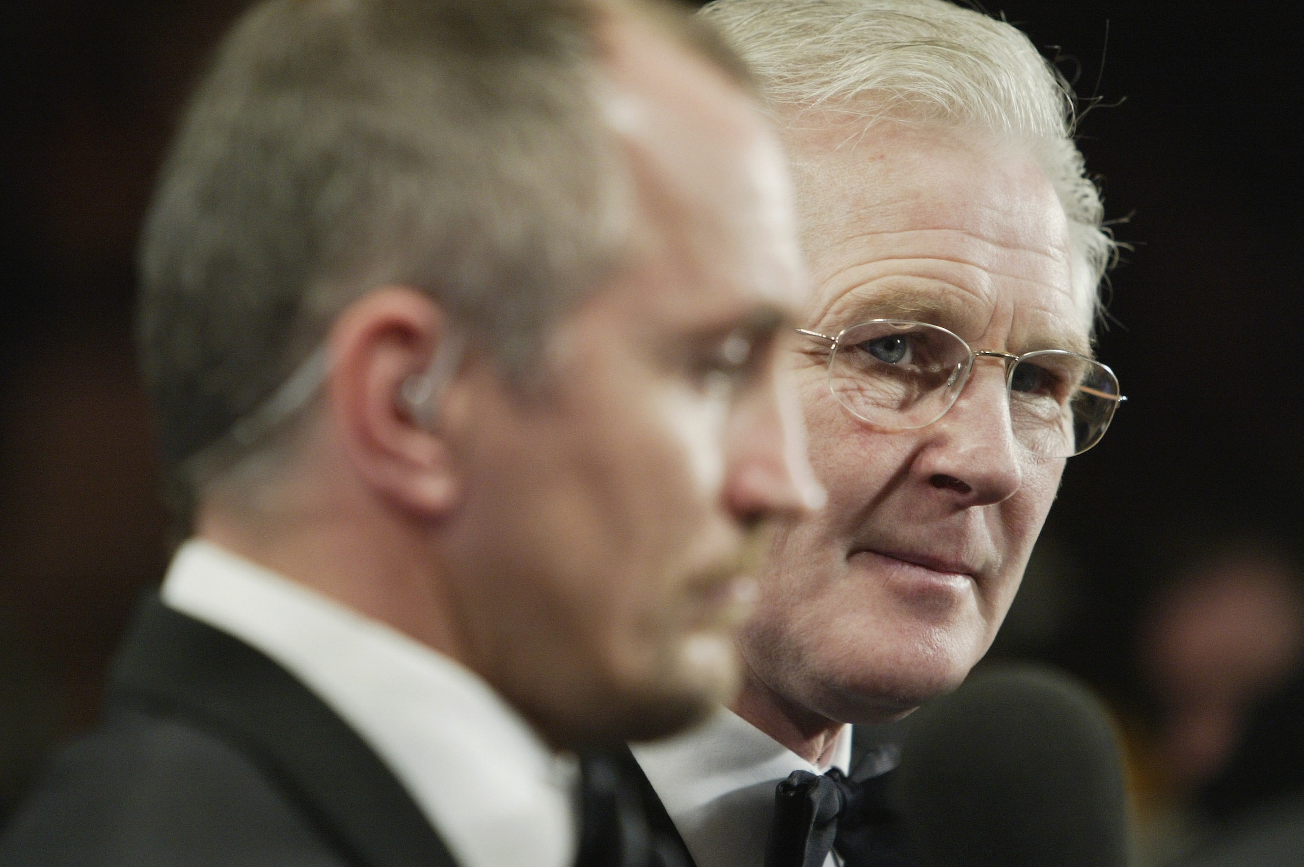 Jim Watt (right) has decided to retire from his role as co-commentator.